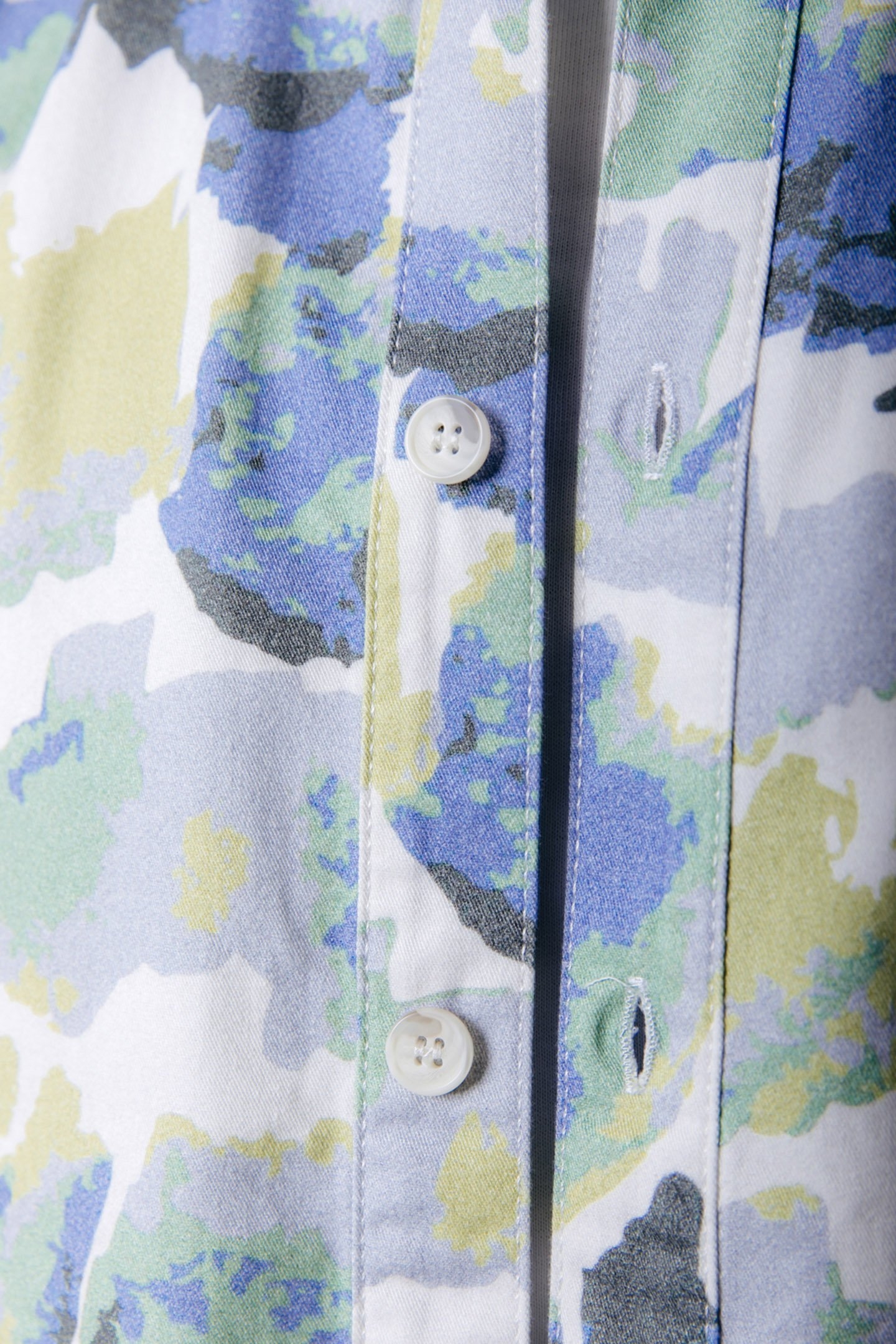 PARKER ABSTRACT LEAVE SHIRT LIME 6