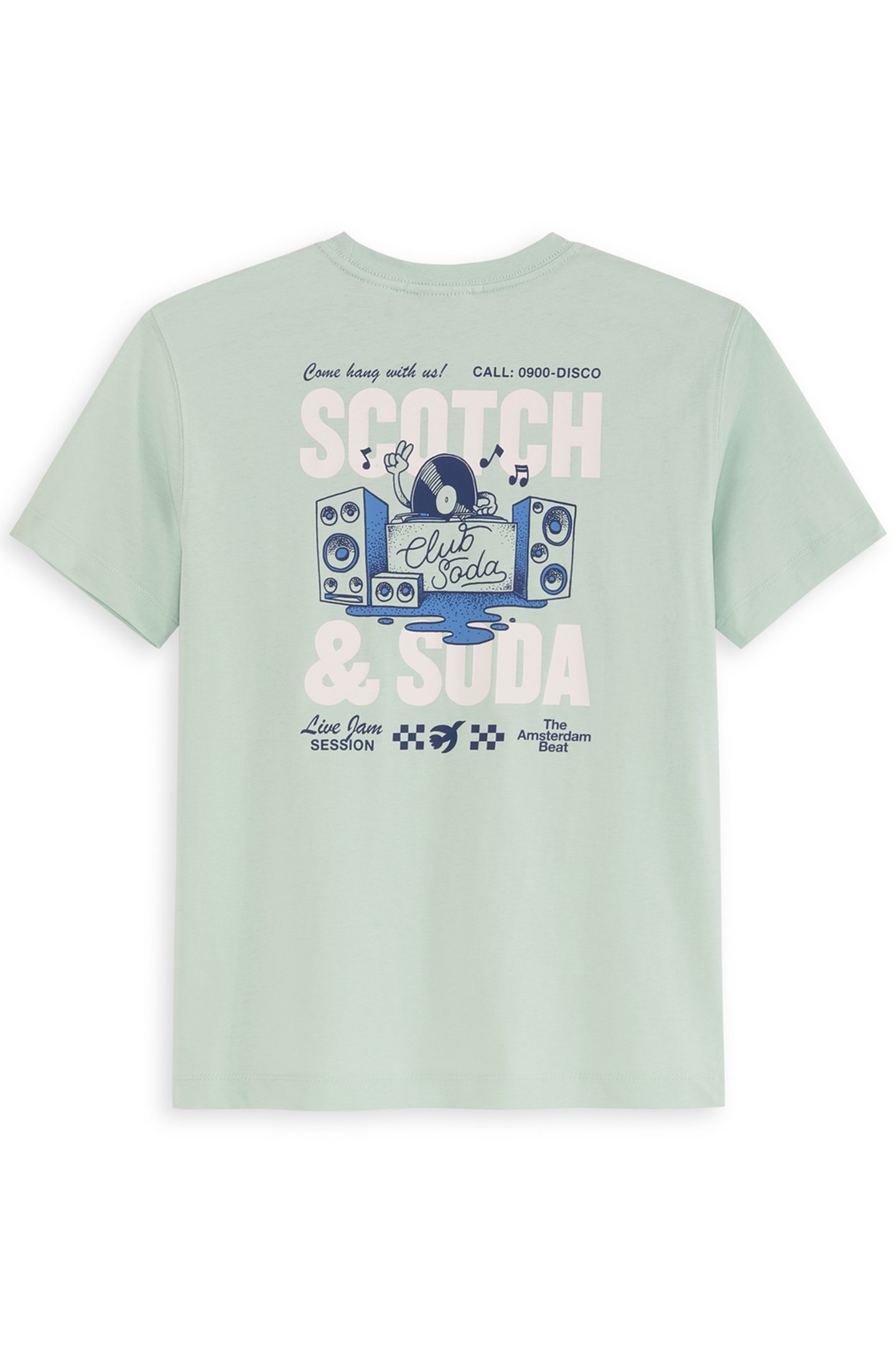 BOYS GRAPHIC T-SHIRT LIGHT PASTEL GREEN 2