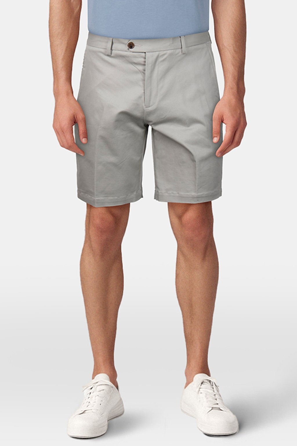 HAMPTON COTTON CHINO SHORTS SOFT SAGE - OUTLET PRICE 1