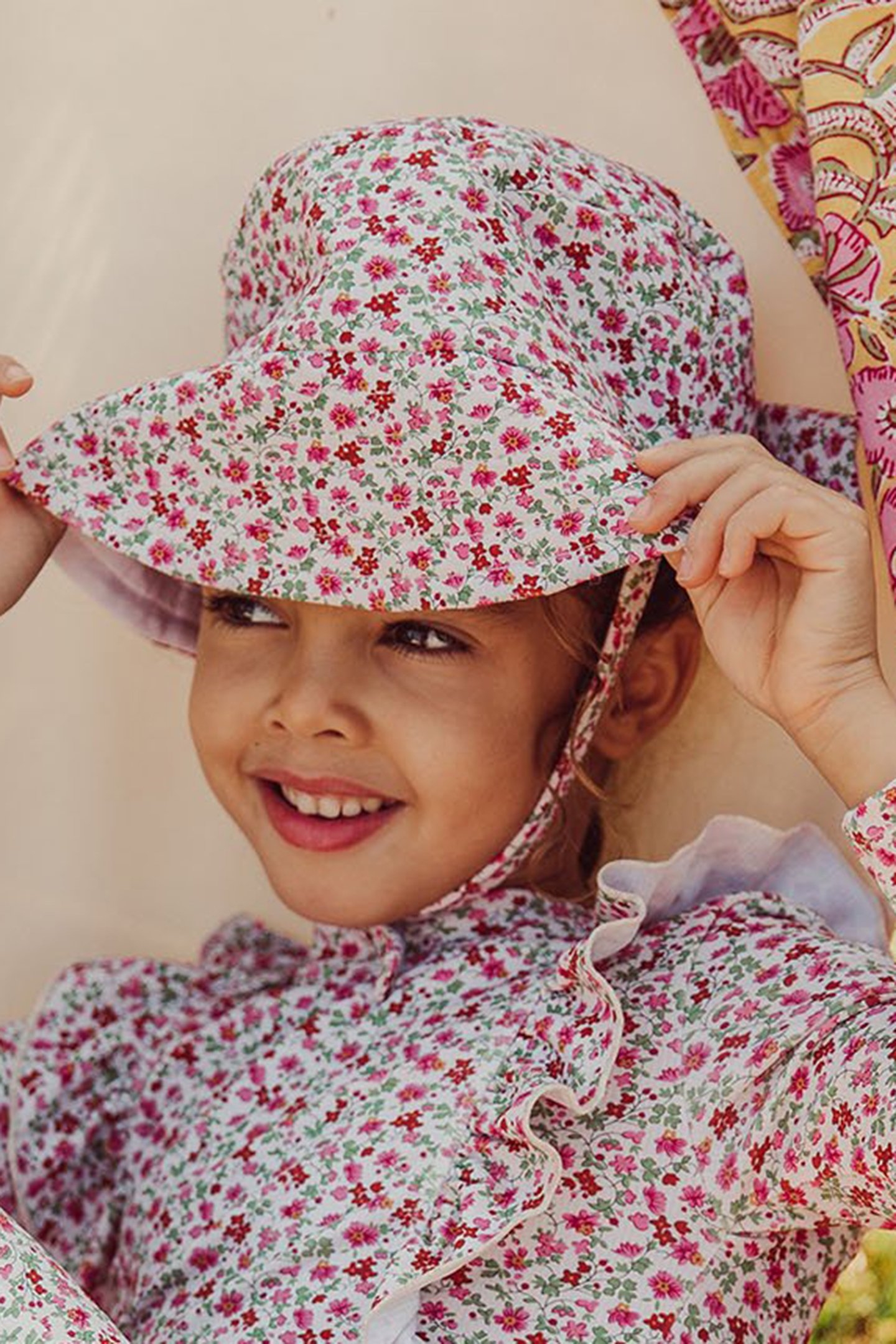 SUN HAT DEVY WHITE MEADOW 1