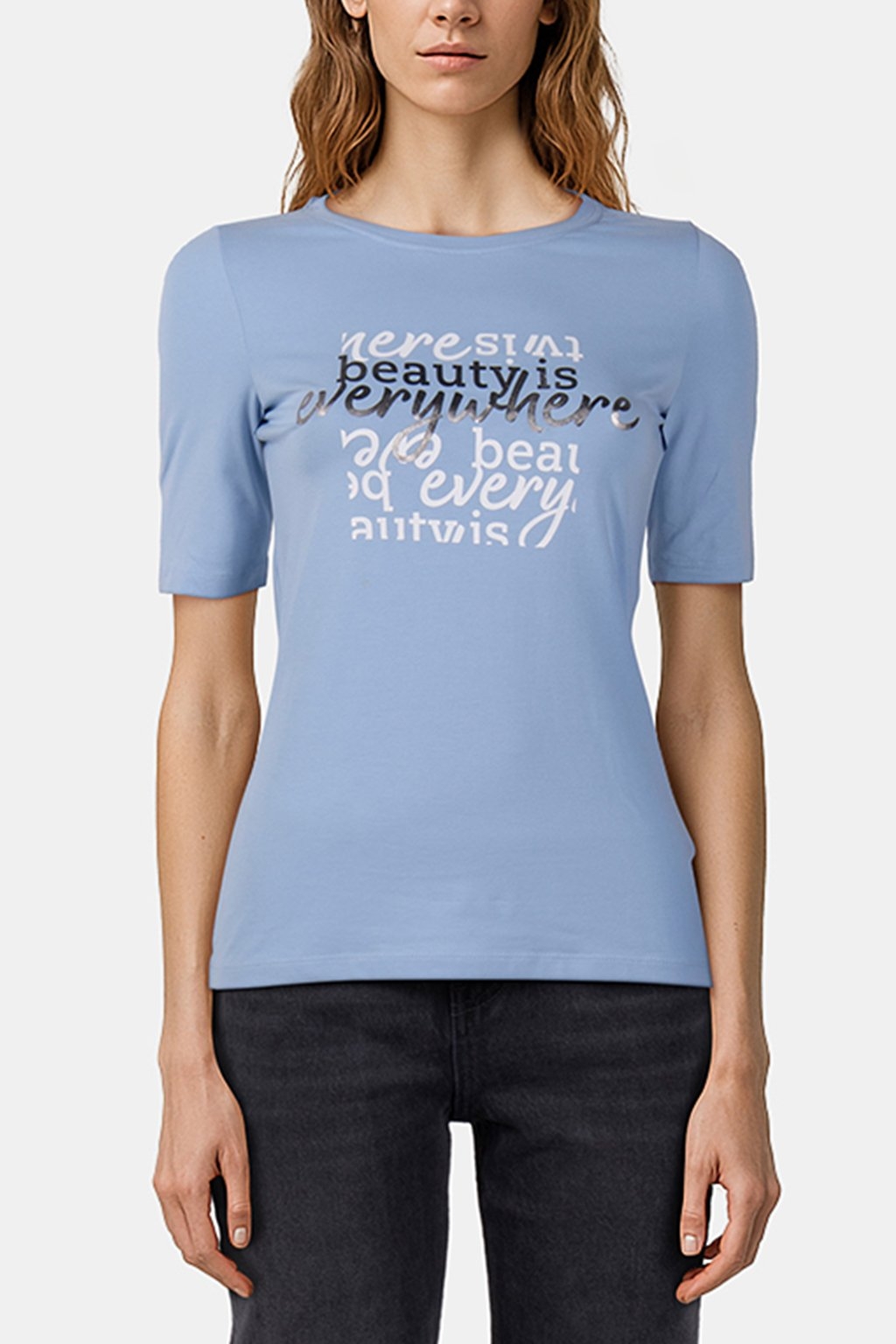 S.OLIVER T-SHIRTS BLUE 1