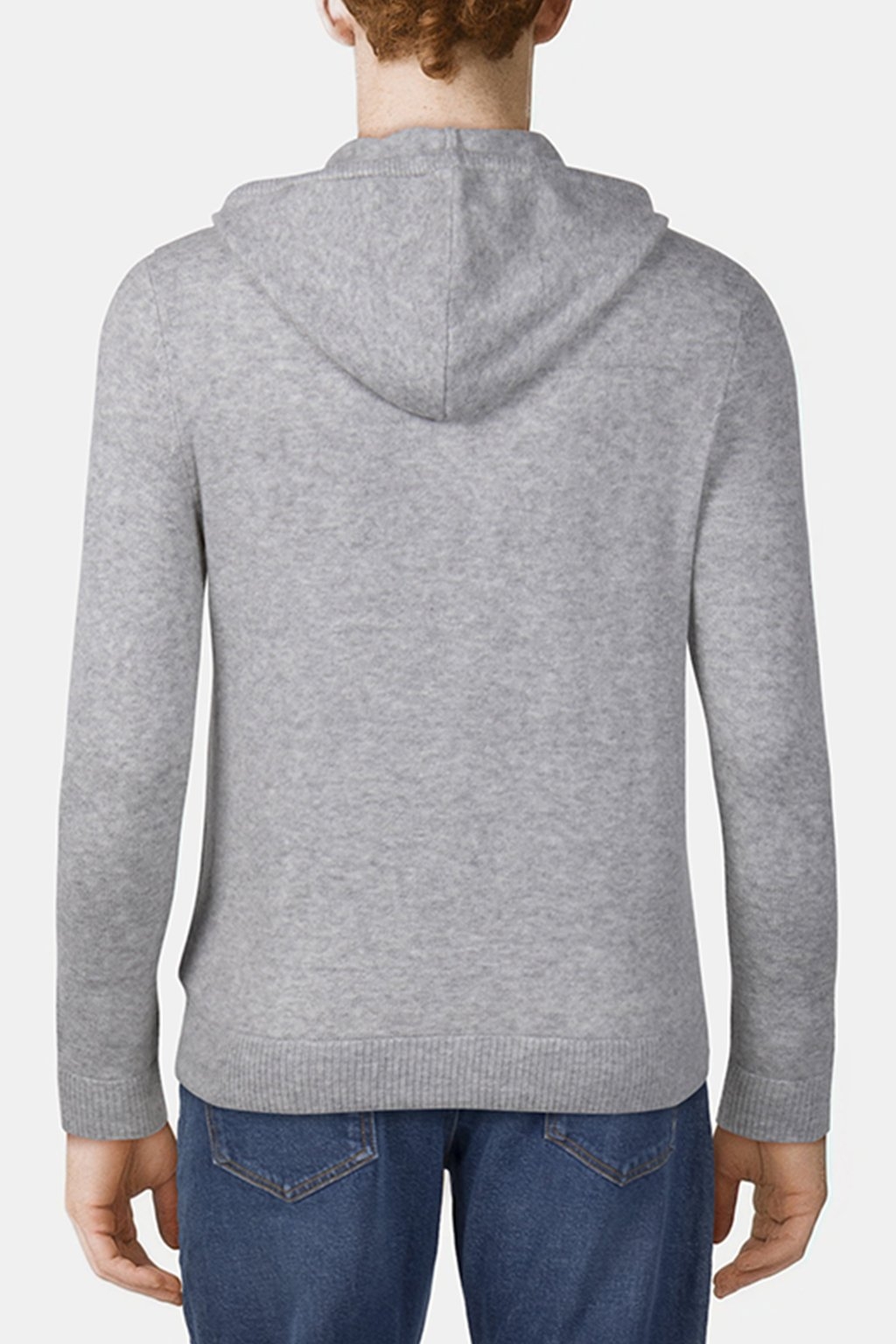 LS HOODIE SWTR LIGHT STONE HEATHER 2