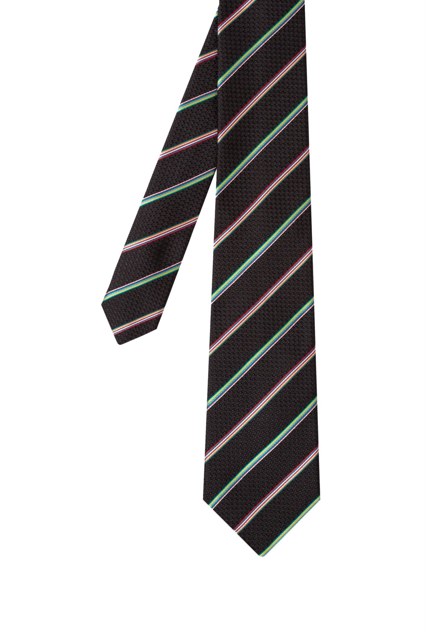 TIE ALTERNATE MSTRIPE BLACK 1