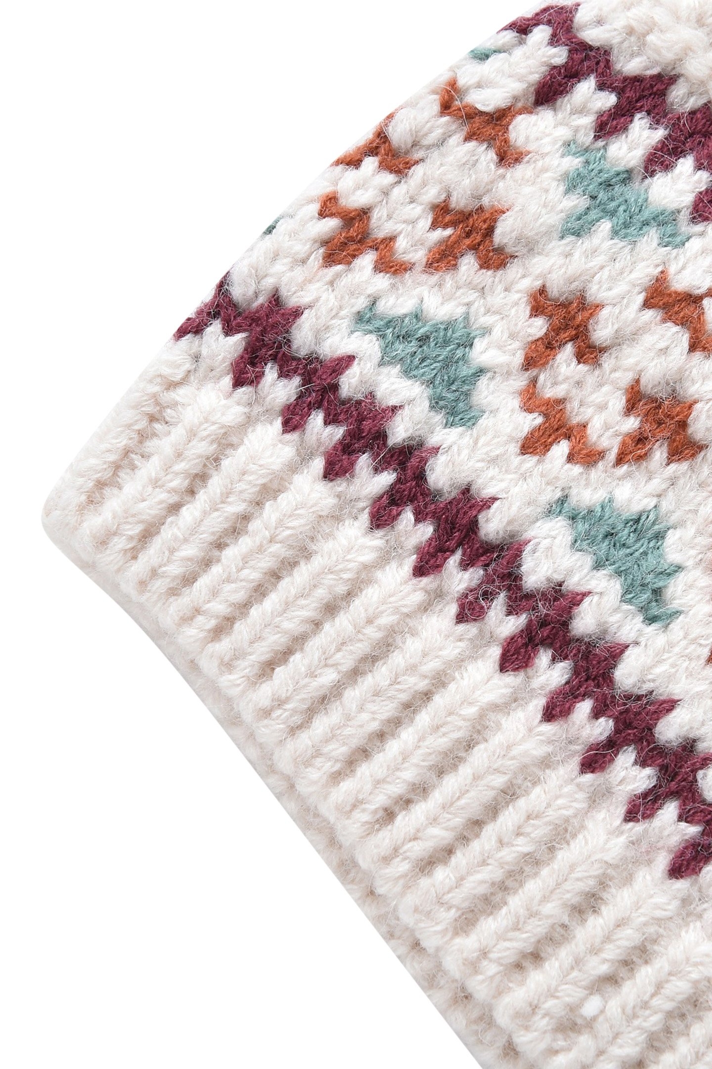 BEANIE MICHEL CREAM 5