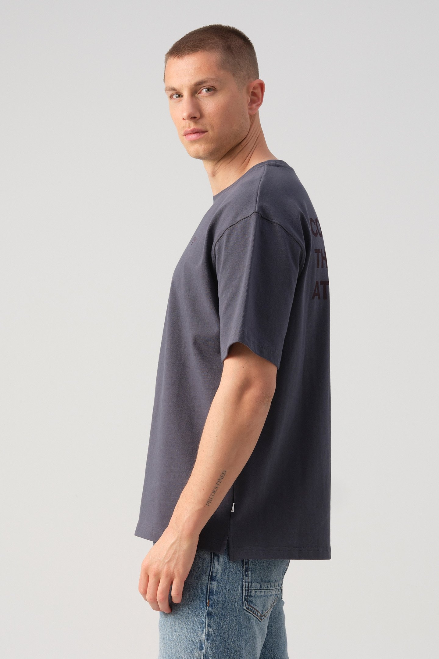 ROOSE T-SHIRT KM OMBRE BLUE 3