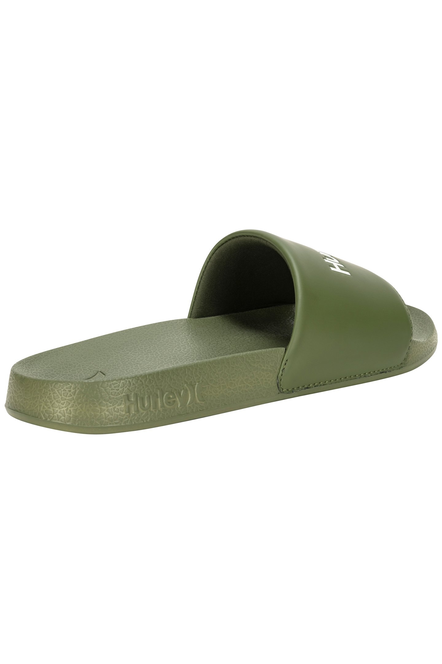 1PK MENS WORDMARK SLIDE OLIVE/KHAKI 5