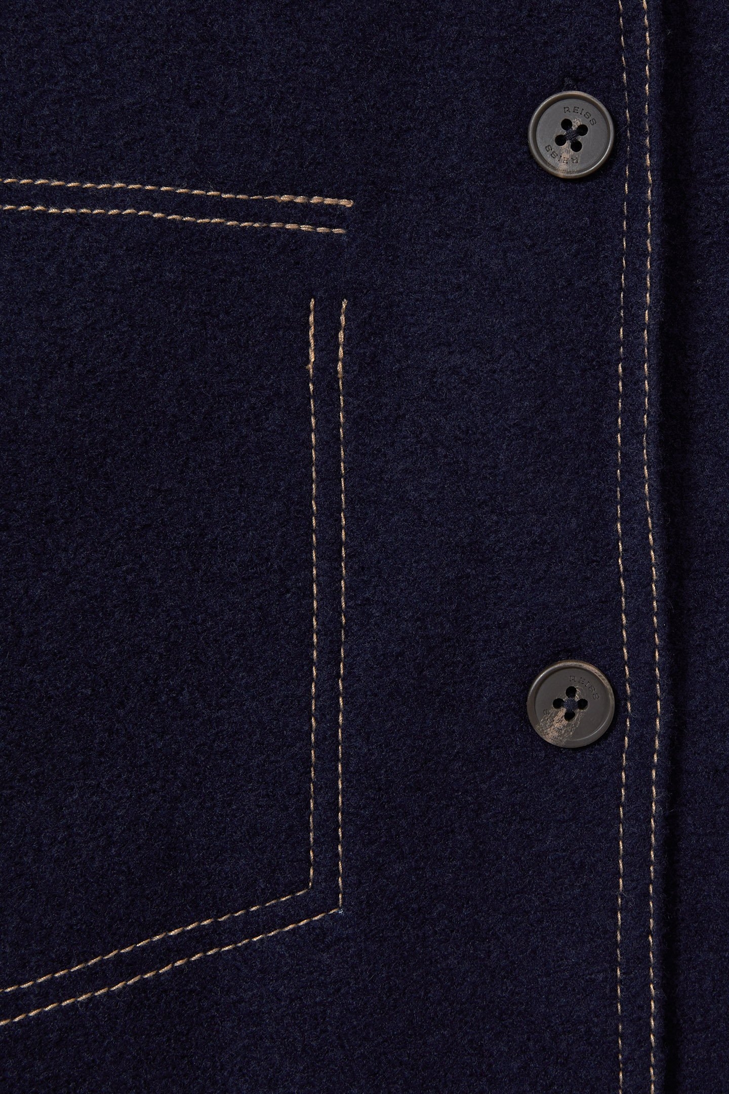 ELISE WOVEN SHIRT NAVY 7