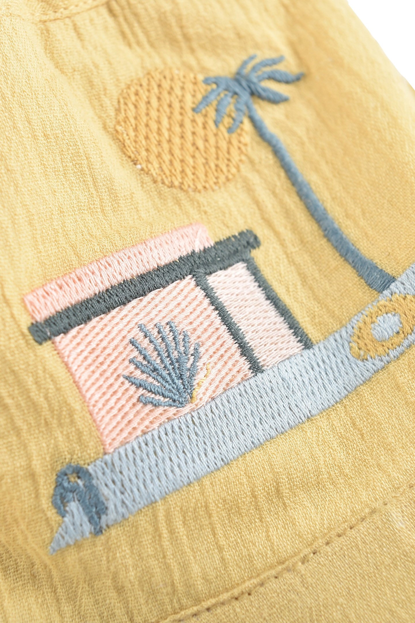 SUN HAT AFIR HONEY/WHITE HAWAII 4