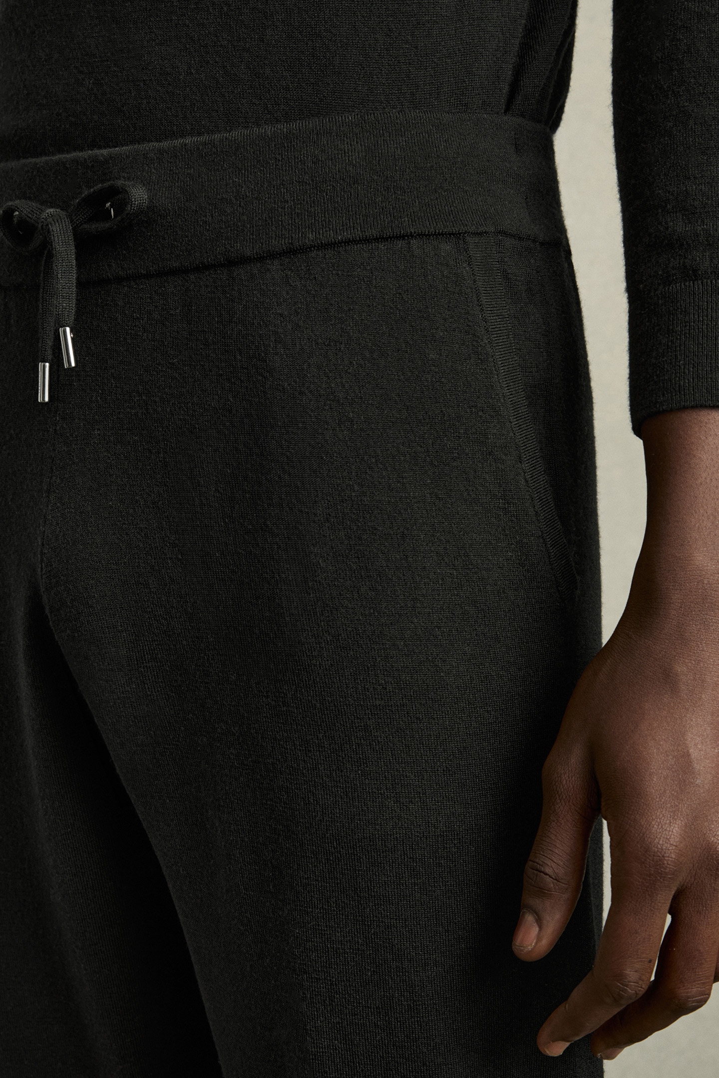 BILLINGS MERINO WOOL JOGGER BLACK 5