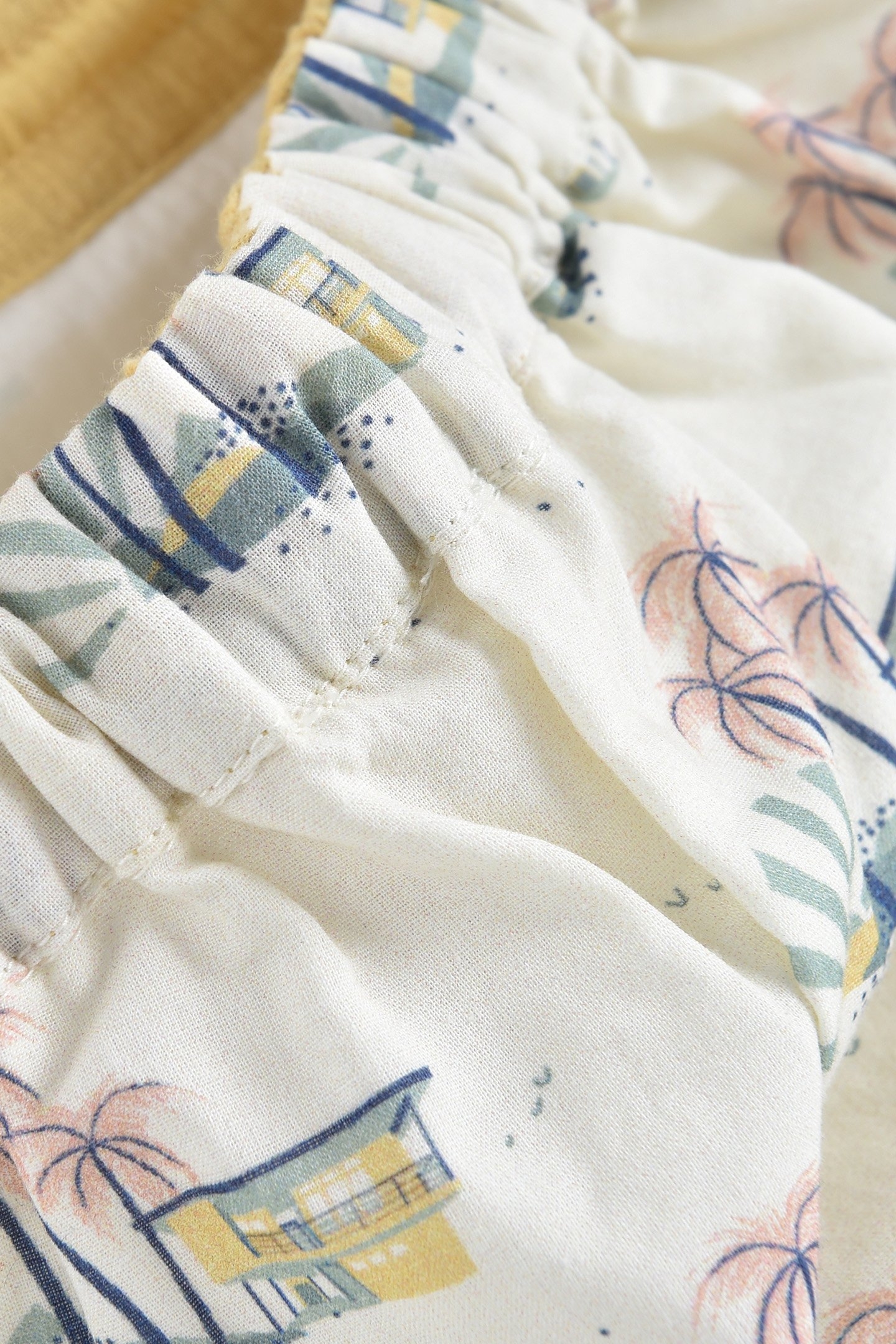 SHORTS ALIKI OFF WHITE HAWAII 6