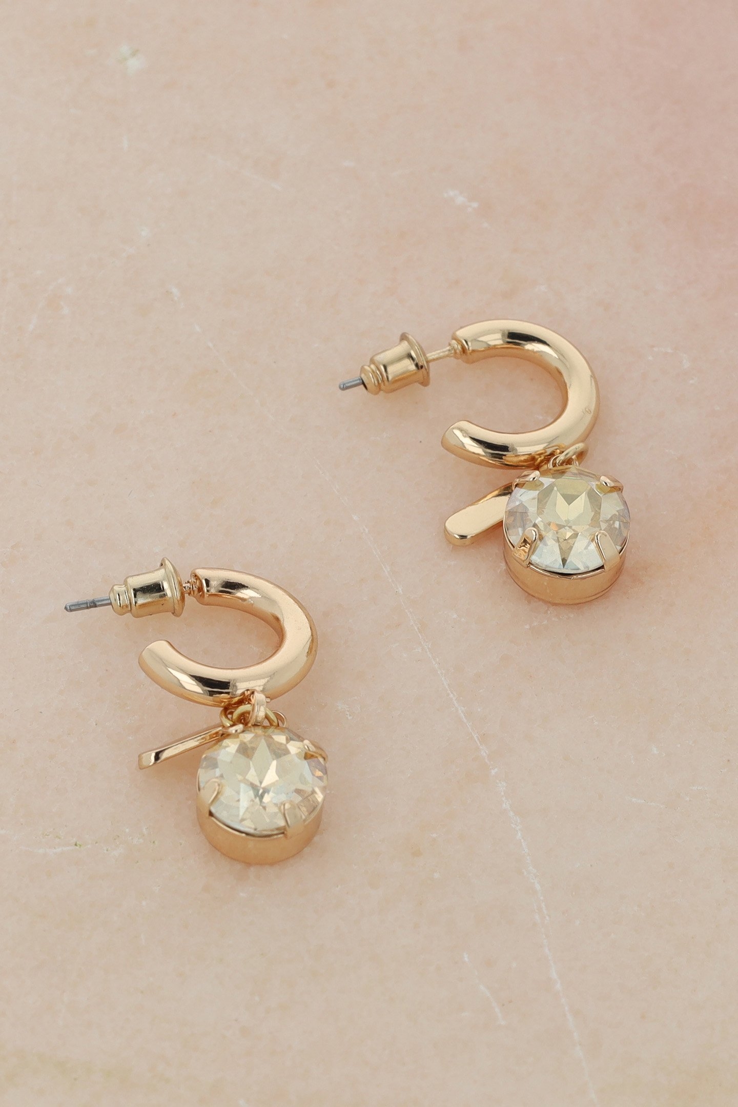 SOLSTICE GOLD HOOPS 3