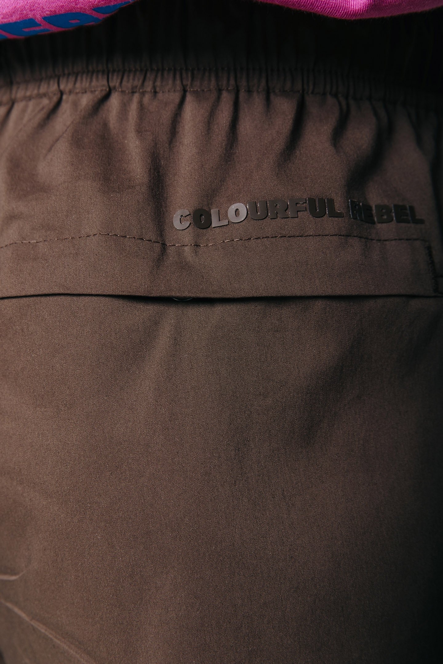 JAY BUCKLE SHORT DARK BROWN 5