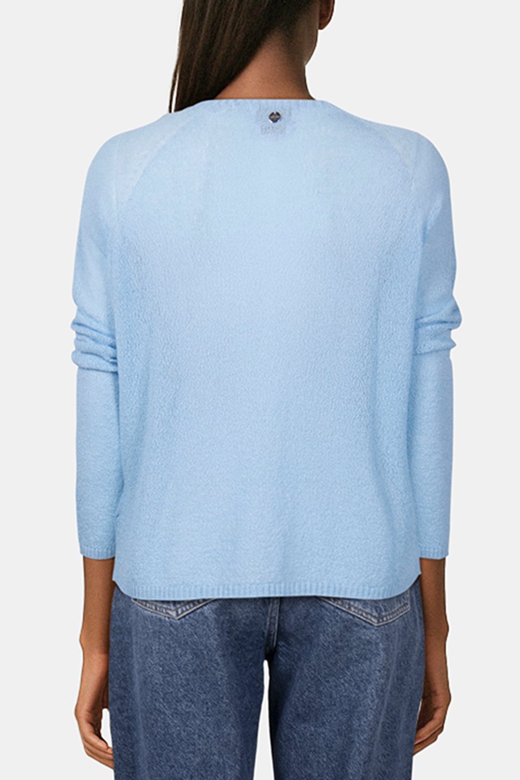 SUPERLIGHT CREW NECK COTTON BLUE 2