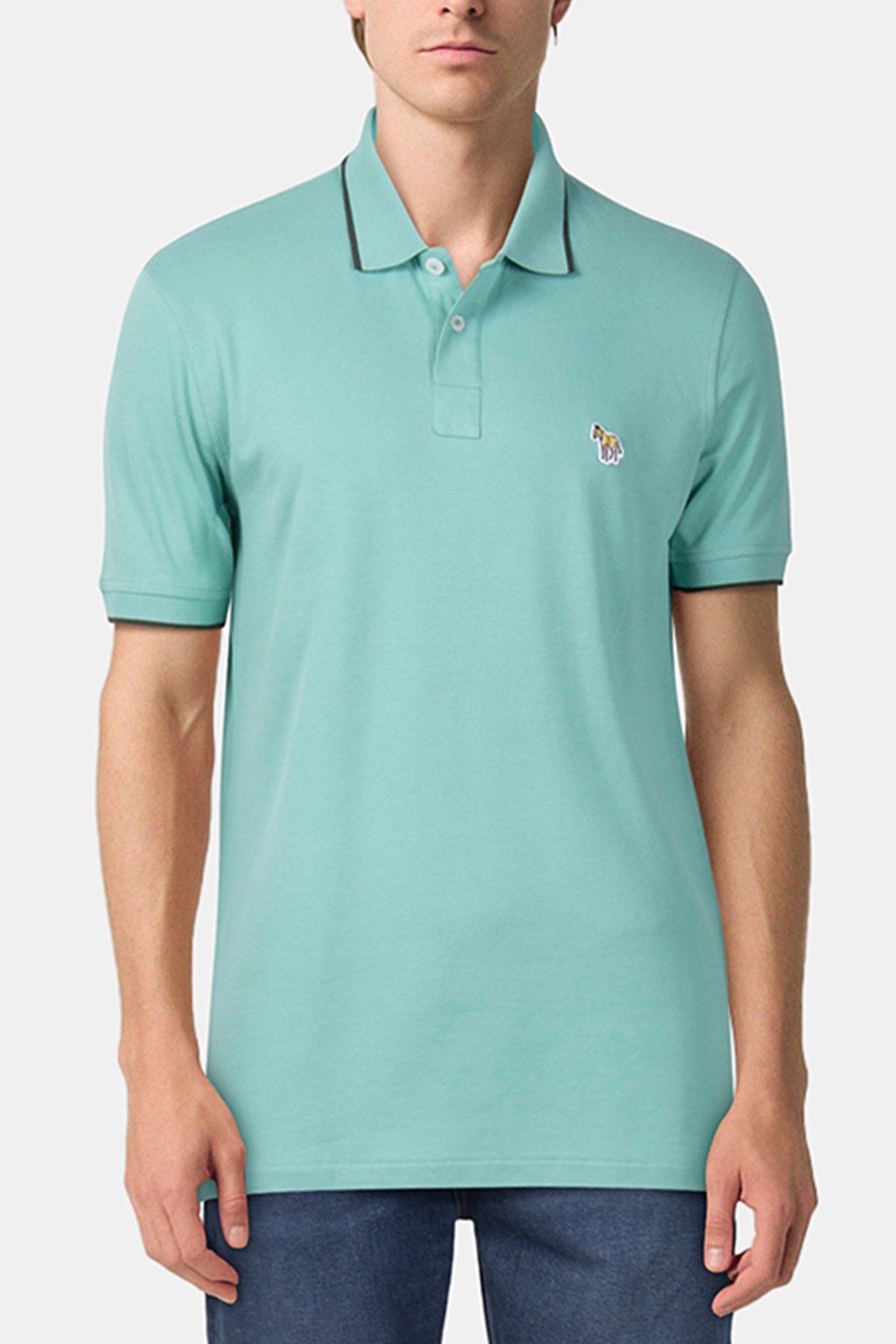 REG POLO SS ZEB BADGE PASTEL 1