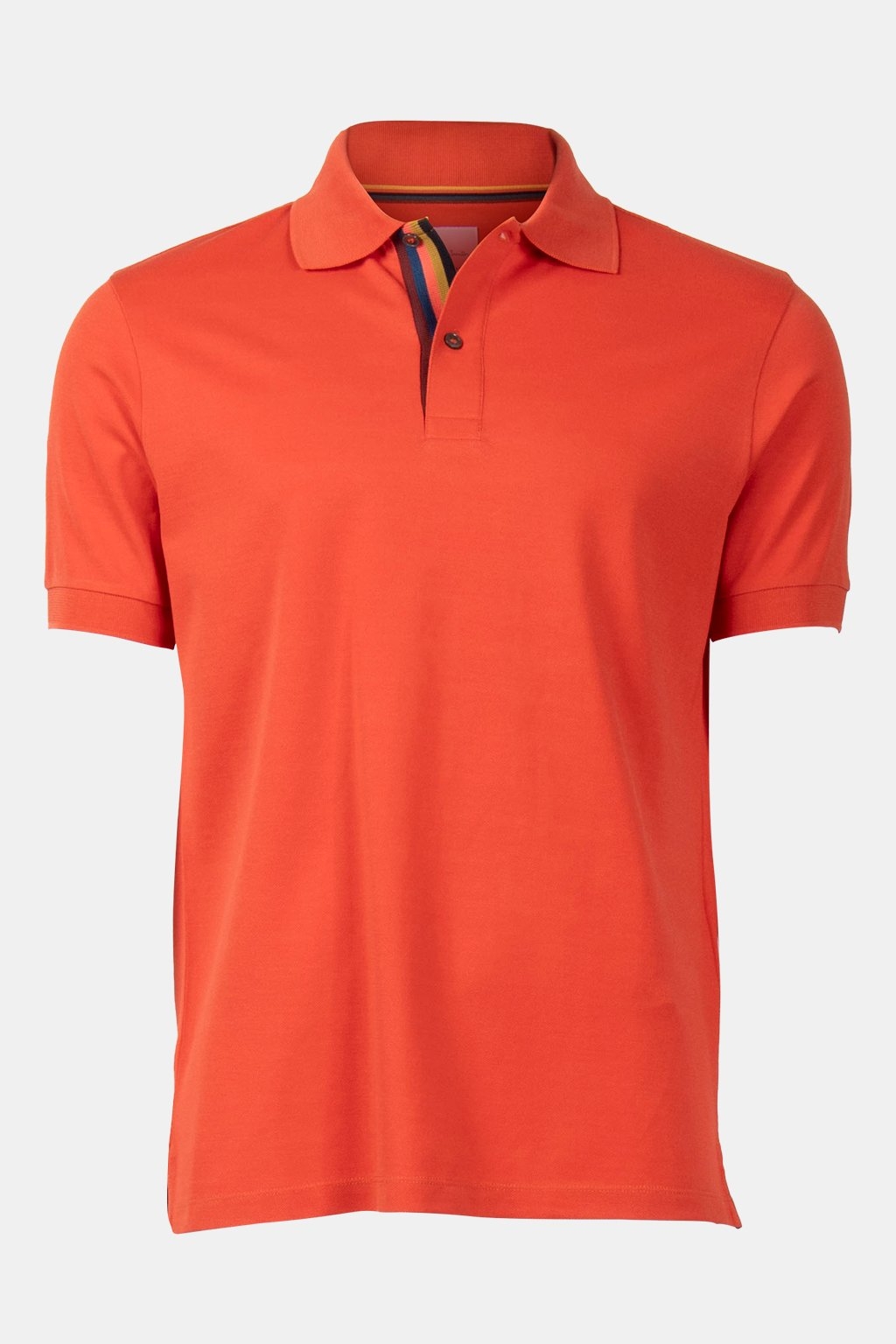POLO SHIRT STR PLACKET ORANGE 3