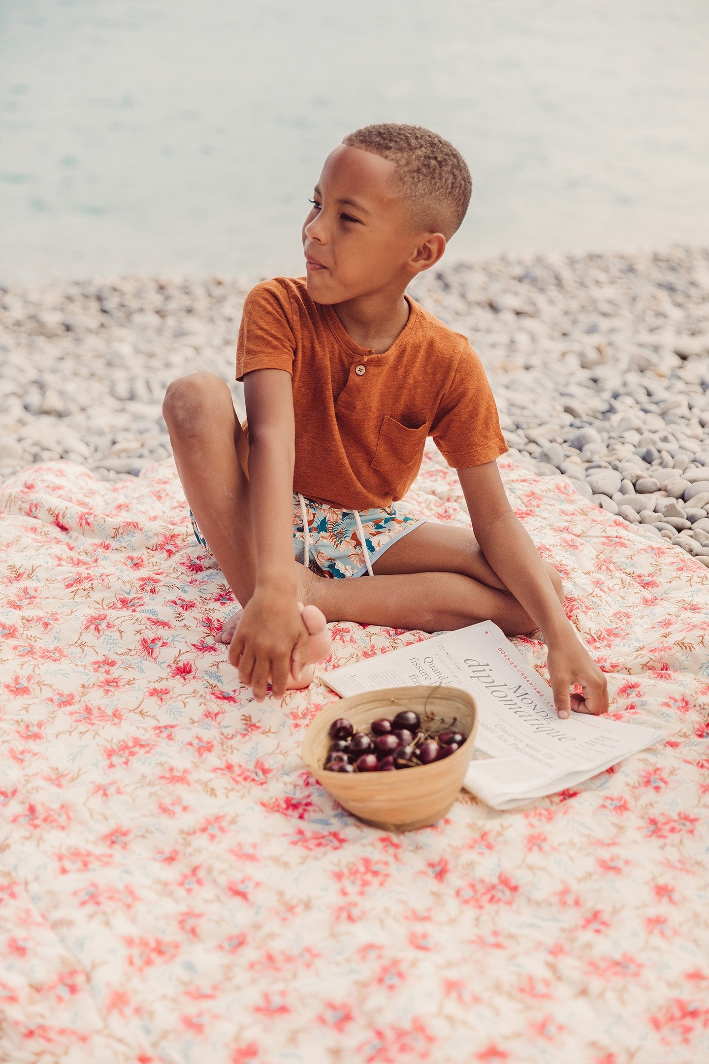 SWIM SHORTS ADERI BLUE BIRDS 3