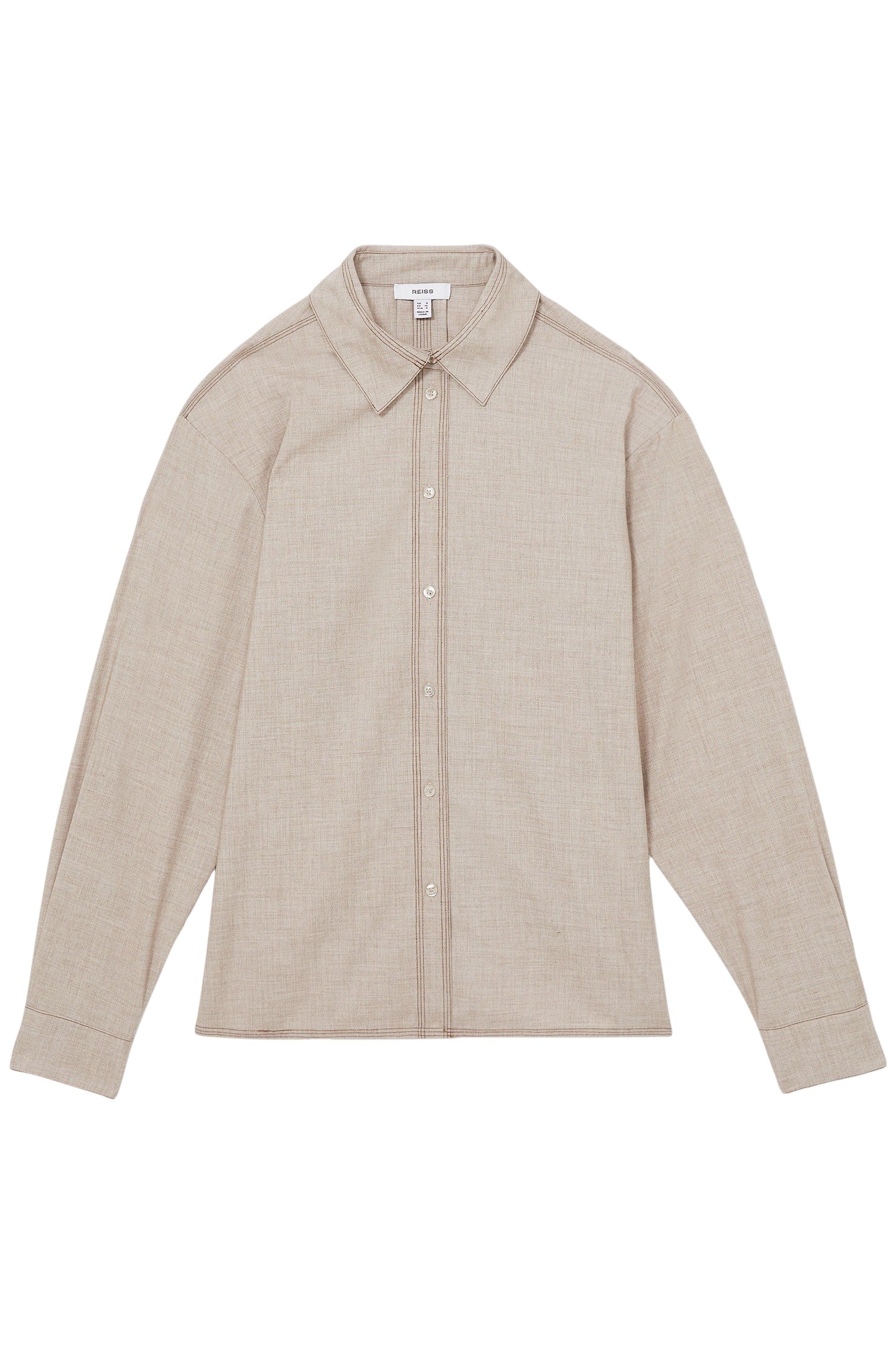 NOVA WOOL SHIRT NEUTRAL 4