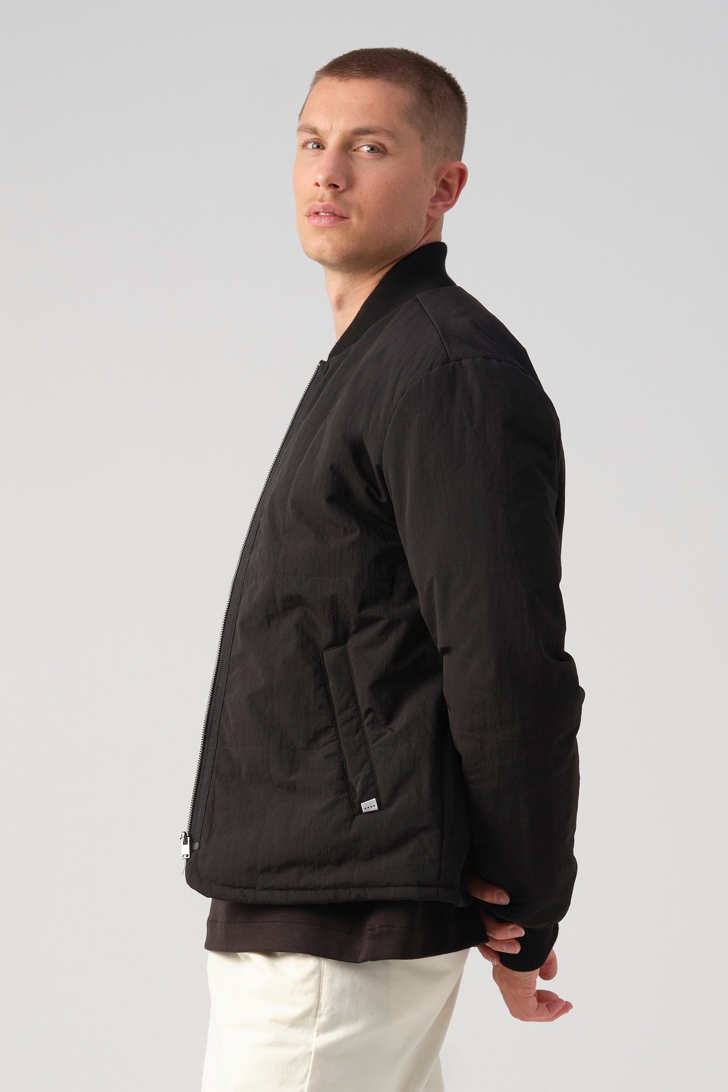 RICKON GEWATTEERDE JAS BLACK 4