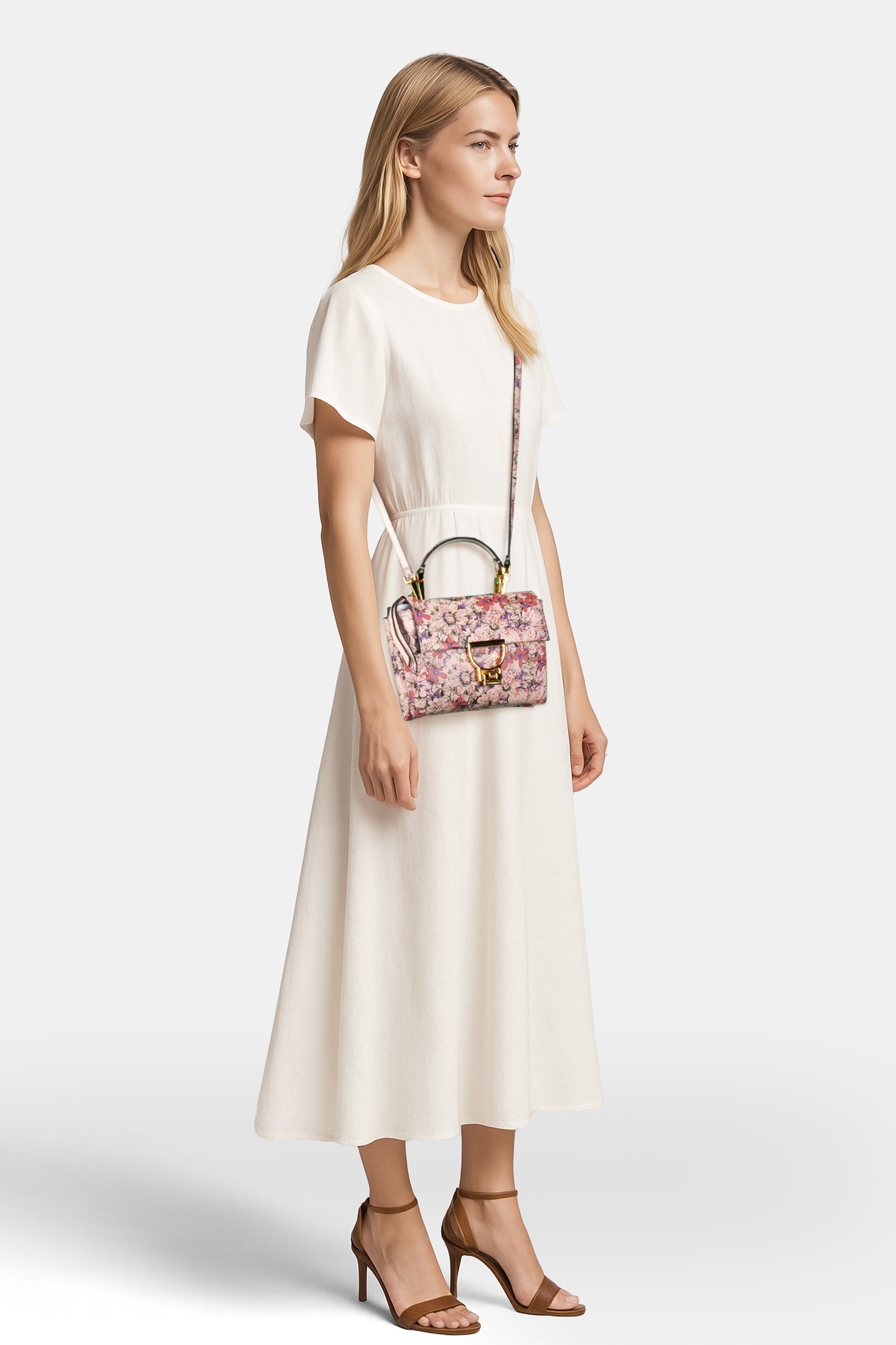 HANDBAG IN FLORAL PRINT 2