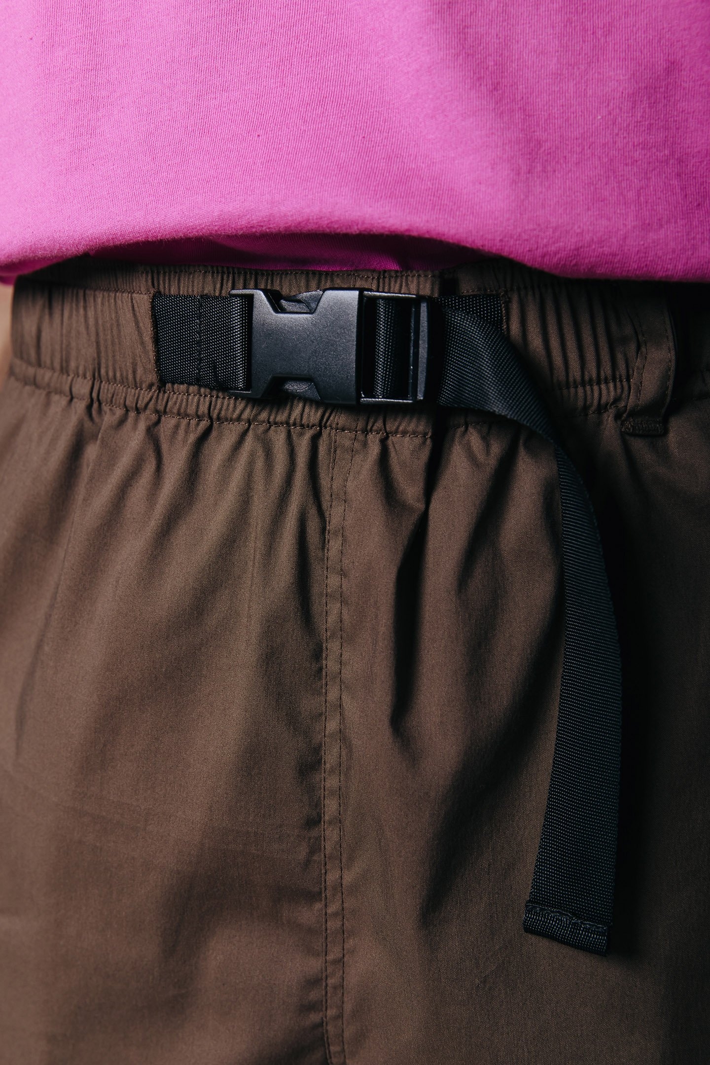 JAY BUCKLE SHORT DARK BROWN 4