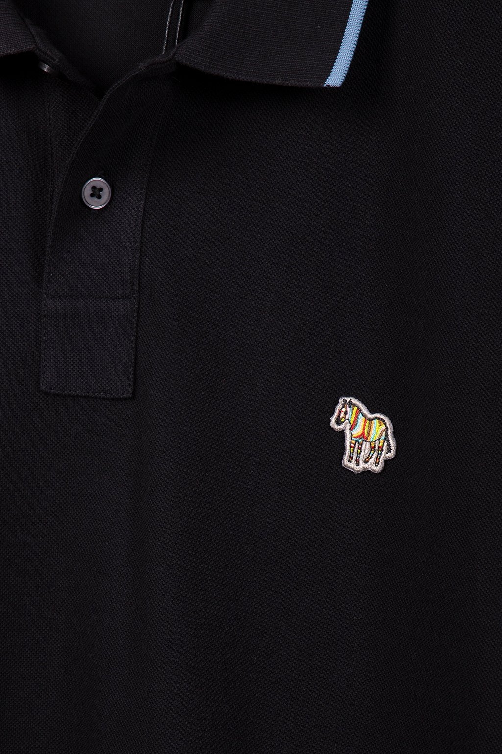 REG POLO SS ZEB BADGE BLACK 4