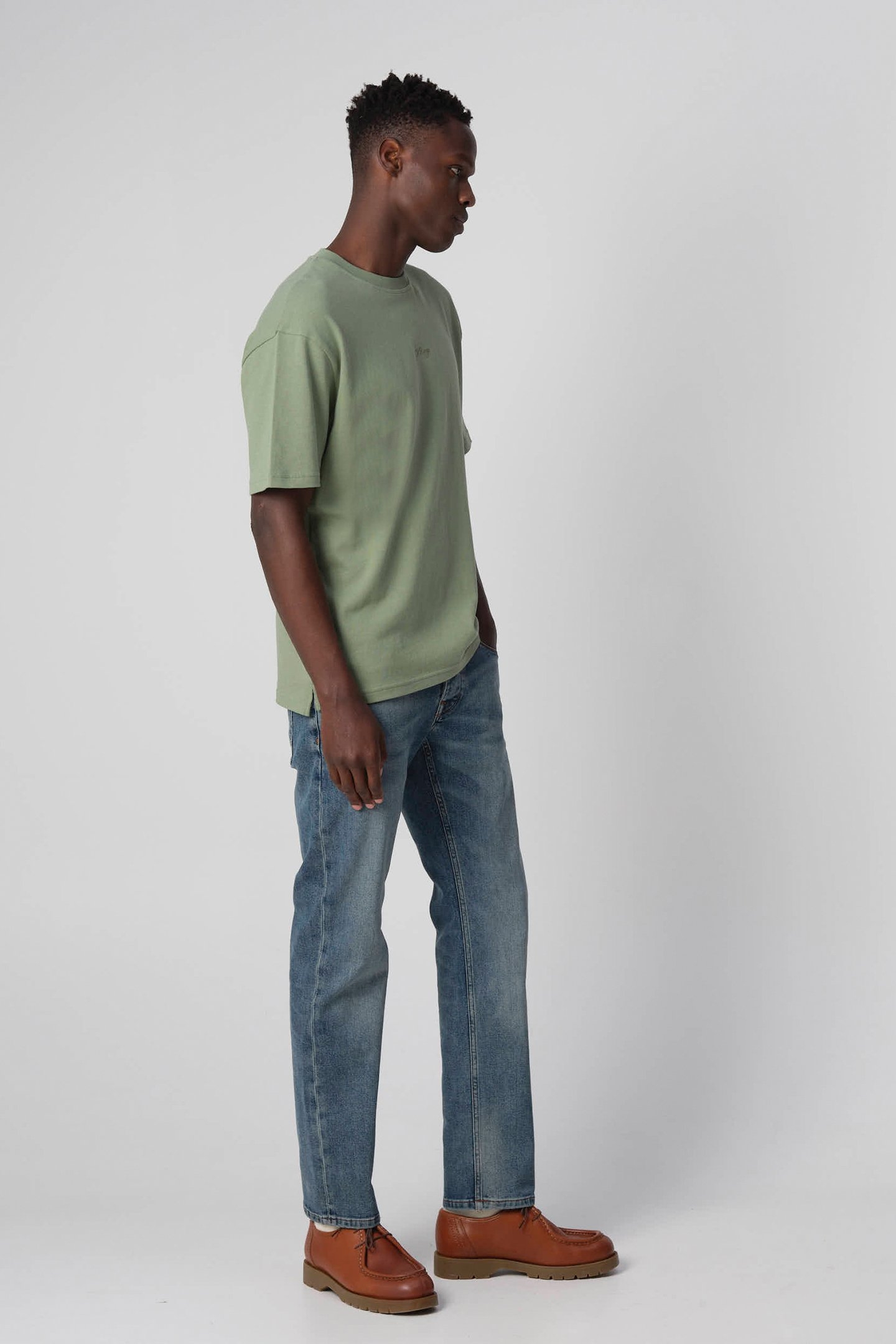 ROMEO T-SHIRT KM HEDGE GREEN 2