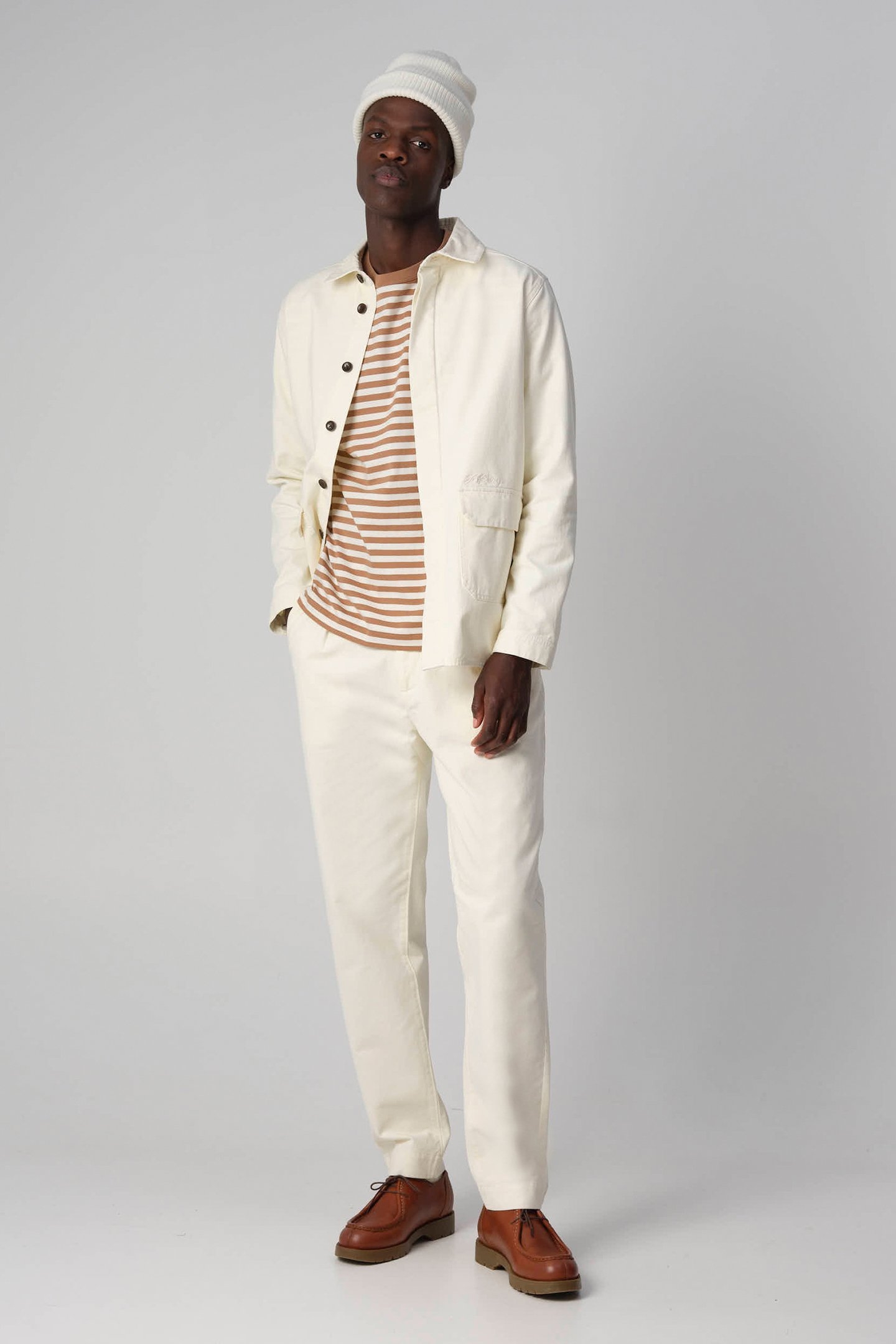 RYLAND OVERSHIRT COCONUT MILK 1