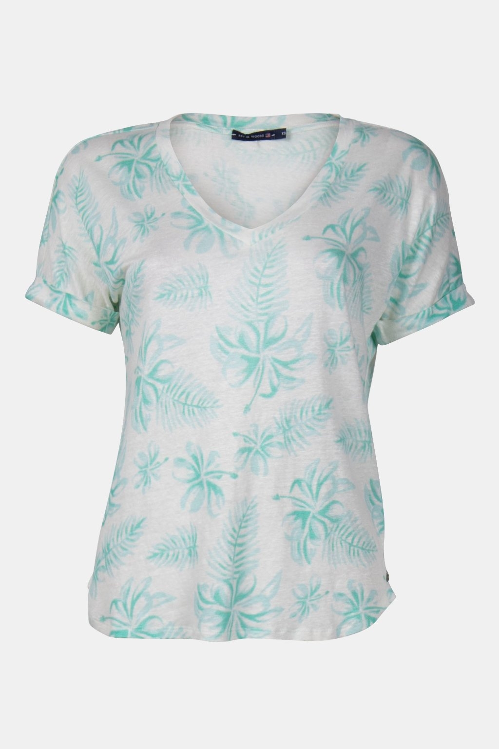 LOOSE V-NECK T-SHIRT IN 3