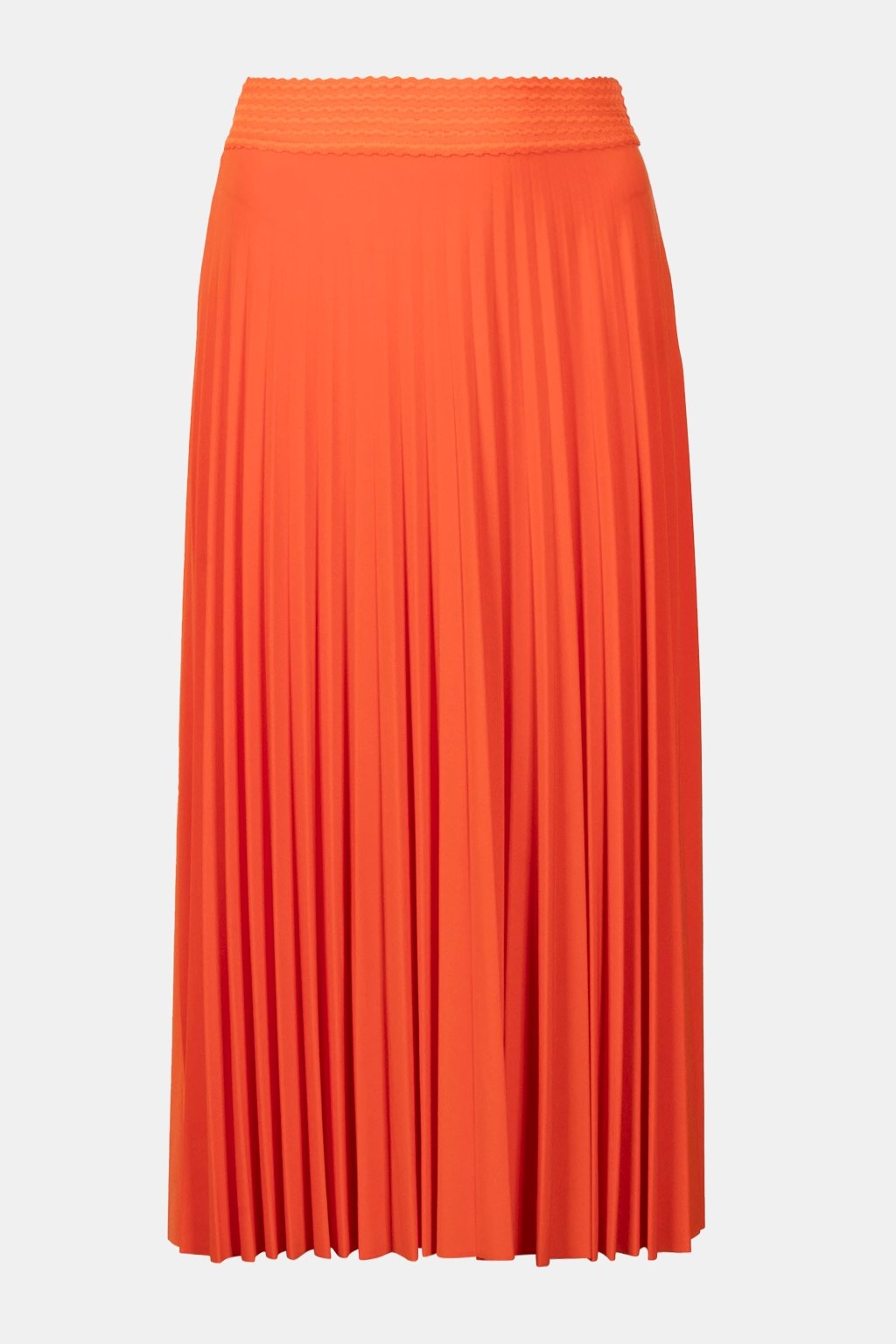 MIDI PLISSEE SKIRT RECYCLED CHERRY TOMATO 3