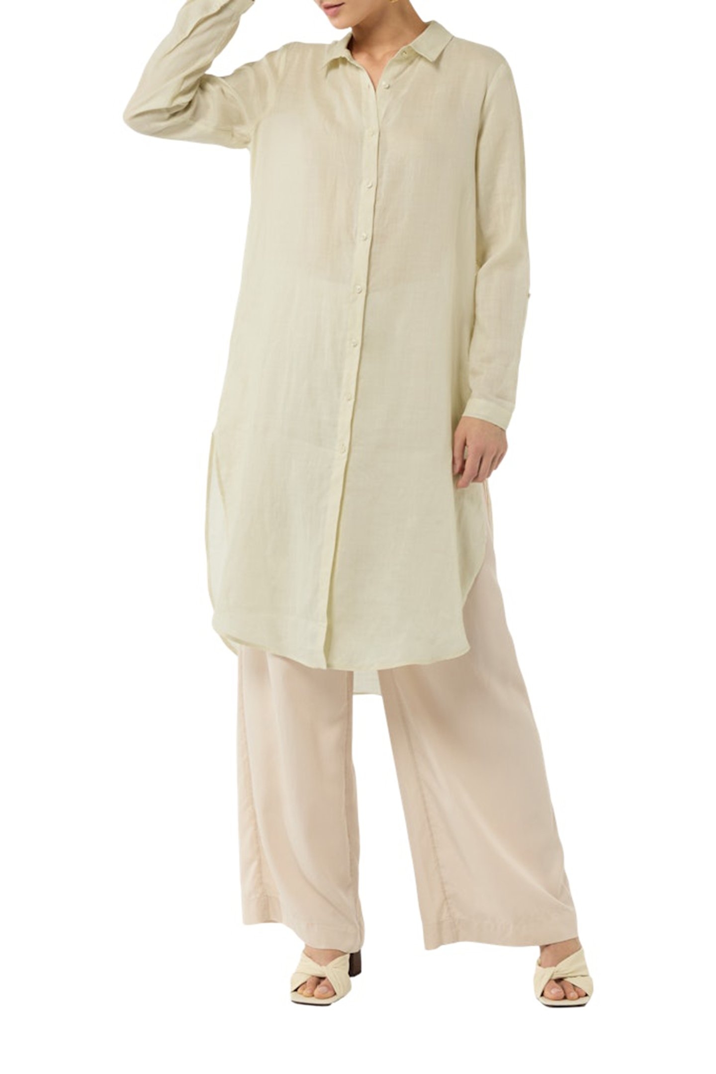 COMMA BLOUSES BROWN 2