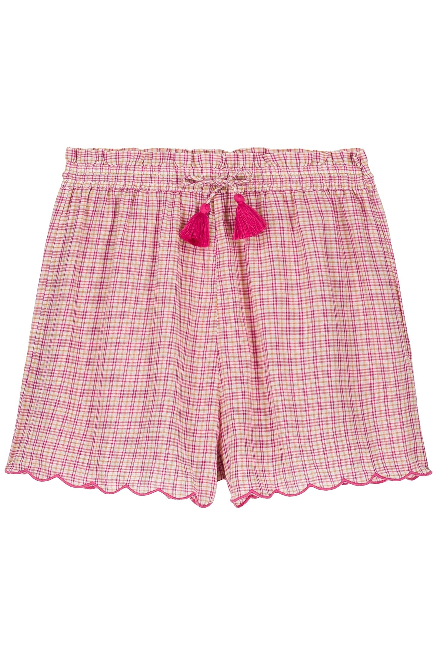 PAJAMAS SET LOUIZALA FUCHSIA TARTAN JOY 4