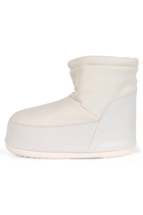 MOON BOOT – MB ICON LOW NOLACE RUBBER WHITE 3