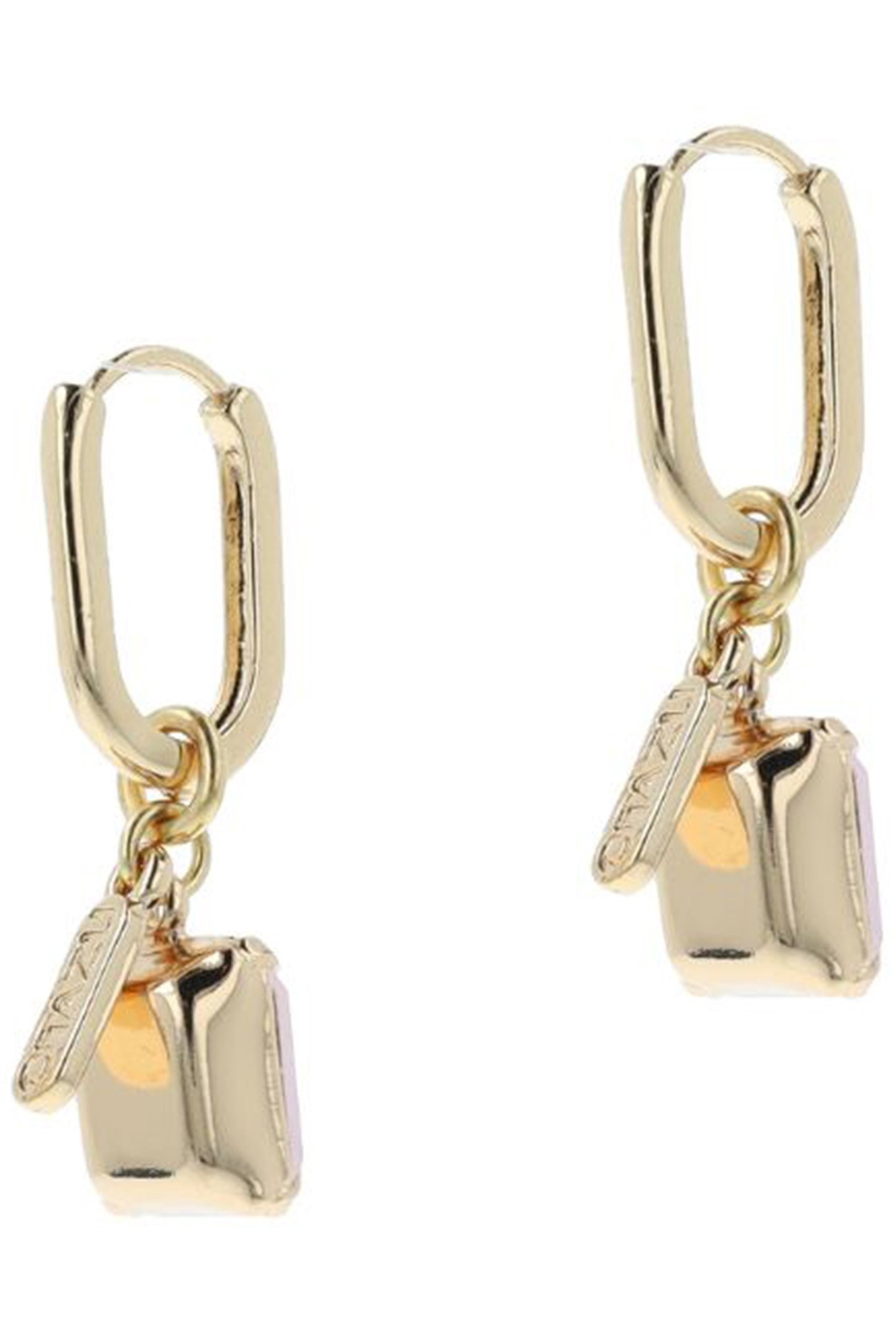 SHACKLE HOOPS ROSEWATER OPAL 2