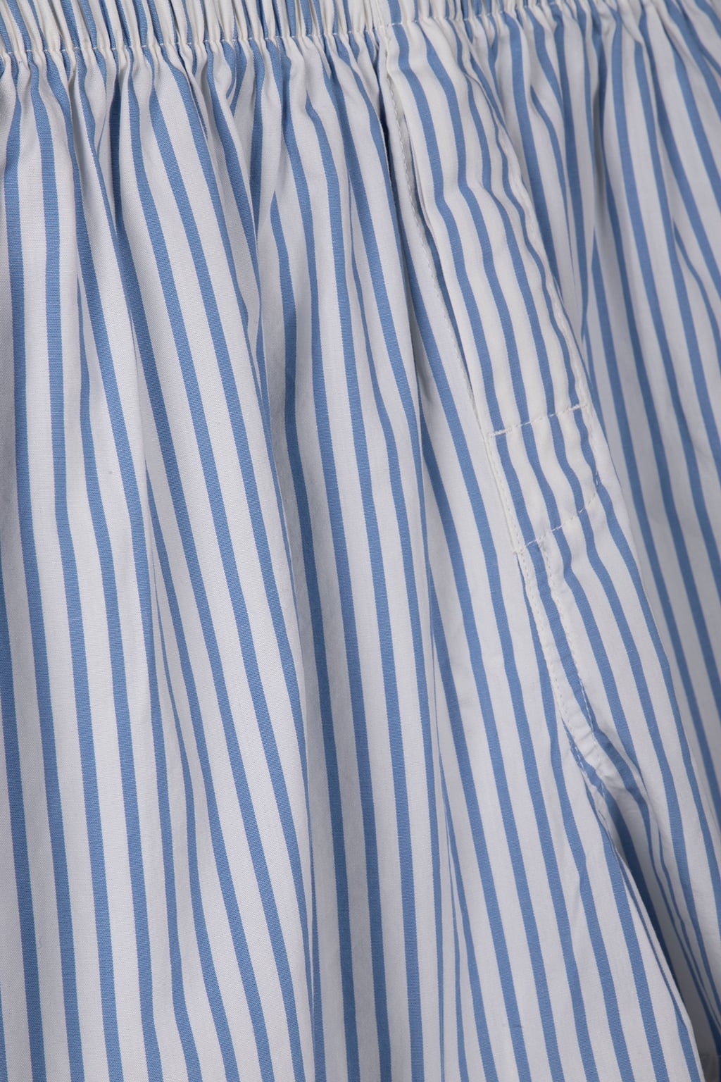 UNISEX POPLIN, PYJAMAS BOXERS PLACID BLUE STRIPES 6