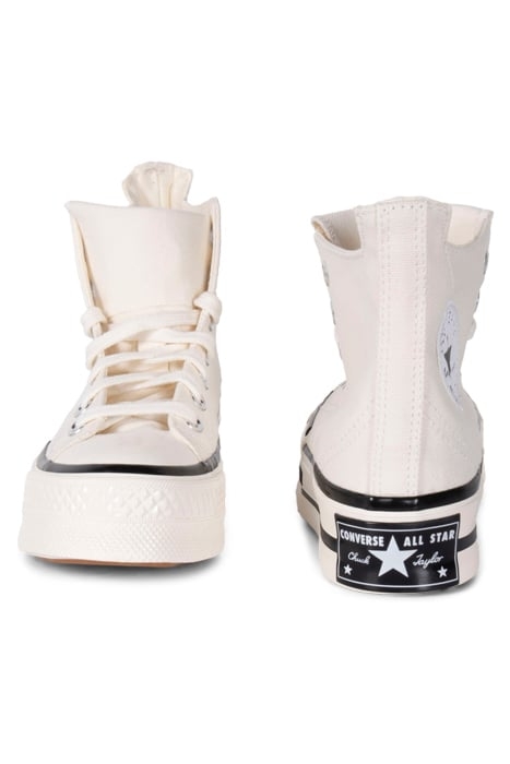 CHUCK 70 PLUS EGRET/BLACK/EGRET 2