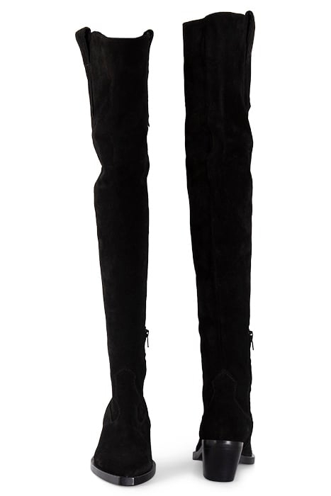 STRAUSS TEXANO CUISSARD SUEDE BLACK 2