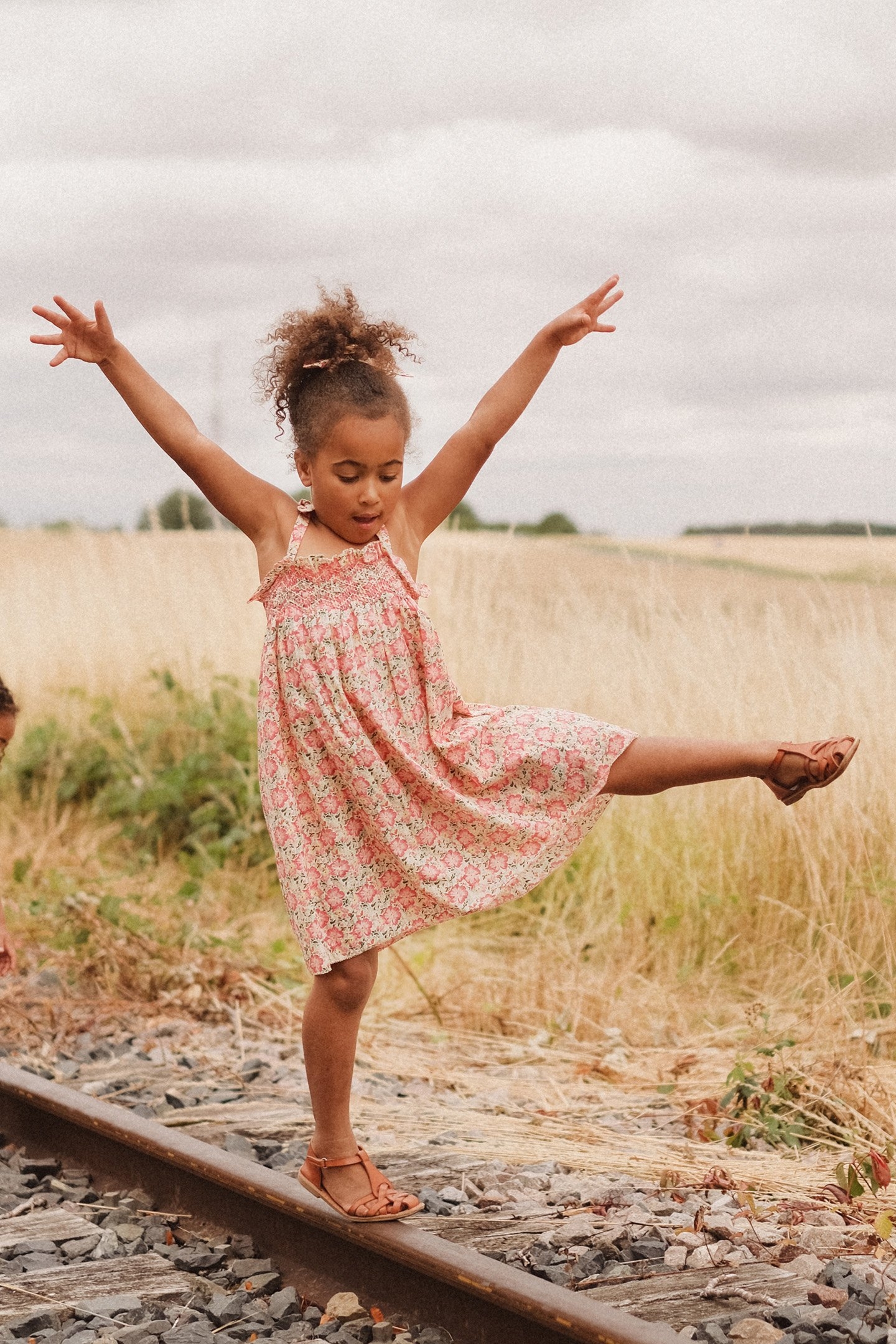 DRESS MARCELINE PINK MEADOW 1