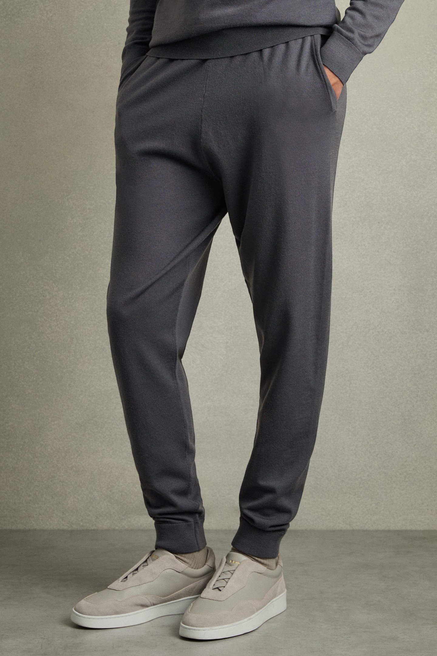 BILLINGS MERINO WOOL JOGGER BLACKENED BLUE 1