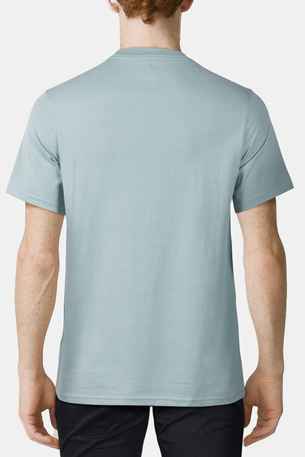 CONVERSE GO-TO STAR CHEVRON LOGO STANDARD-FIT T-SHIRT MINT C 5