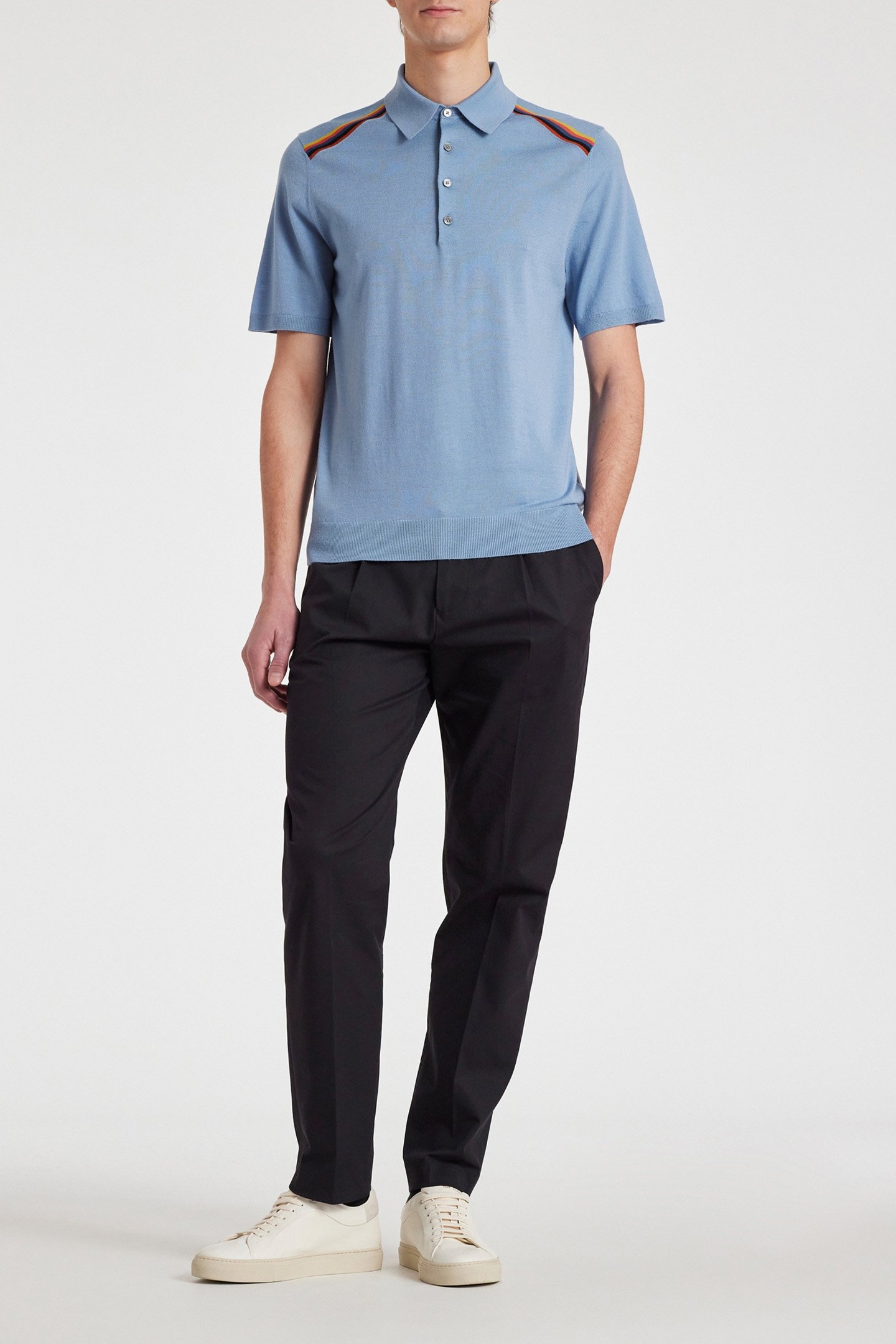 SWEATER SS POLO BLUE 3