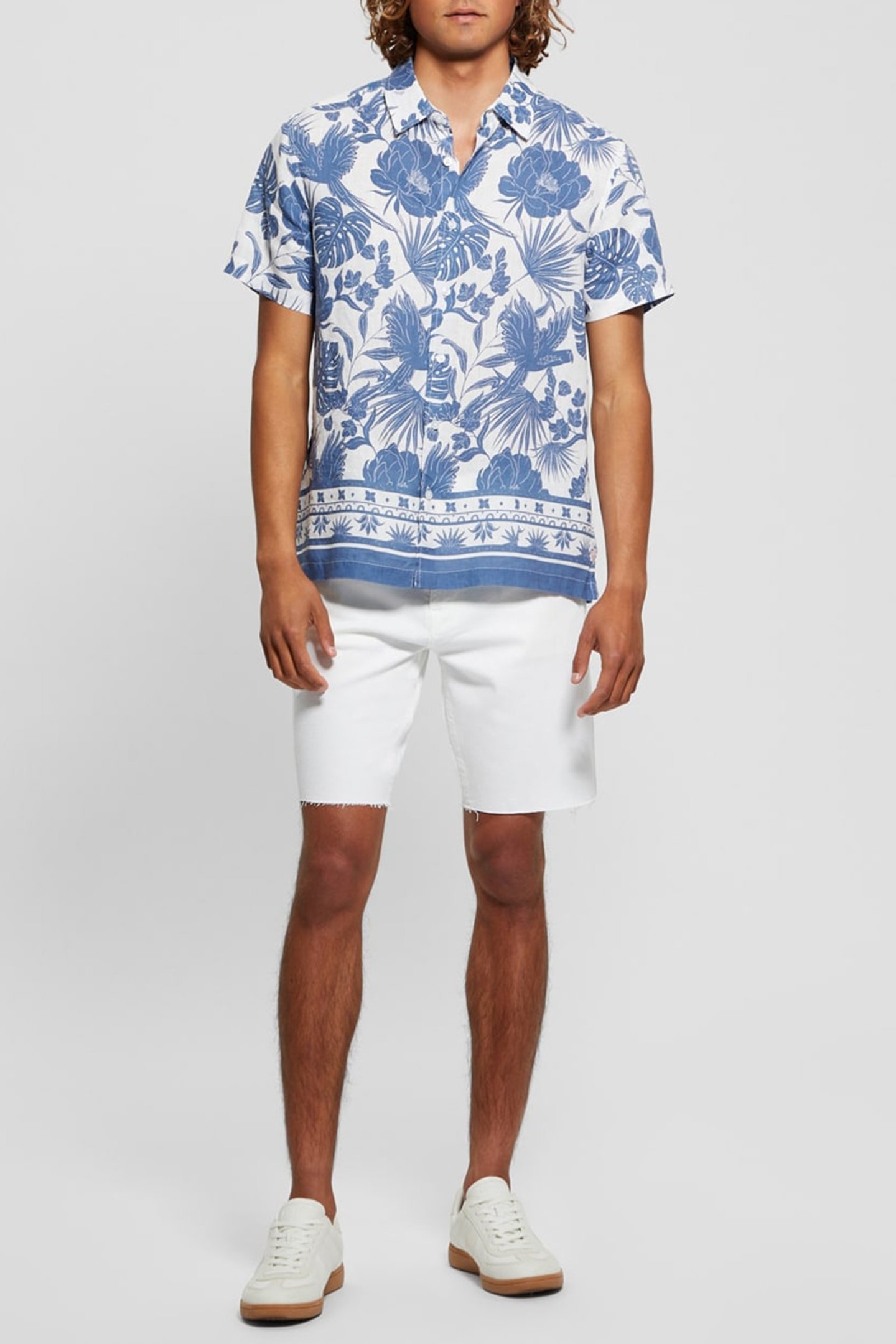 SS ISLAND LINEN BORD TROPICAL LINOCUT PEN 2