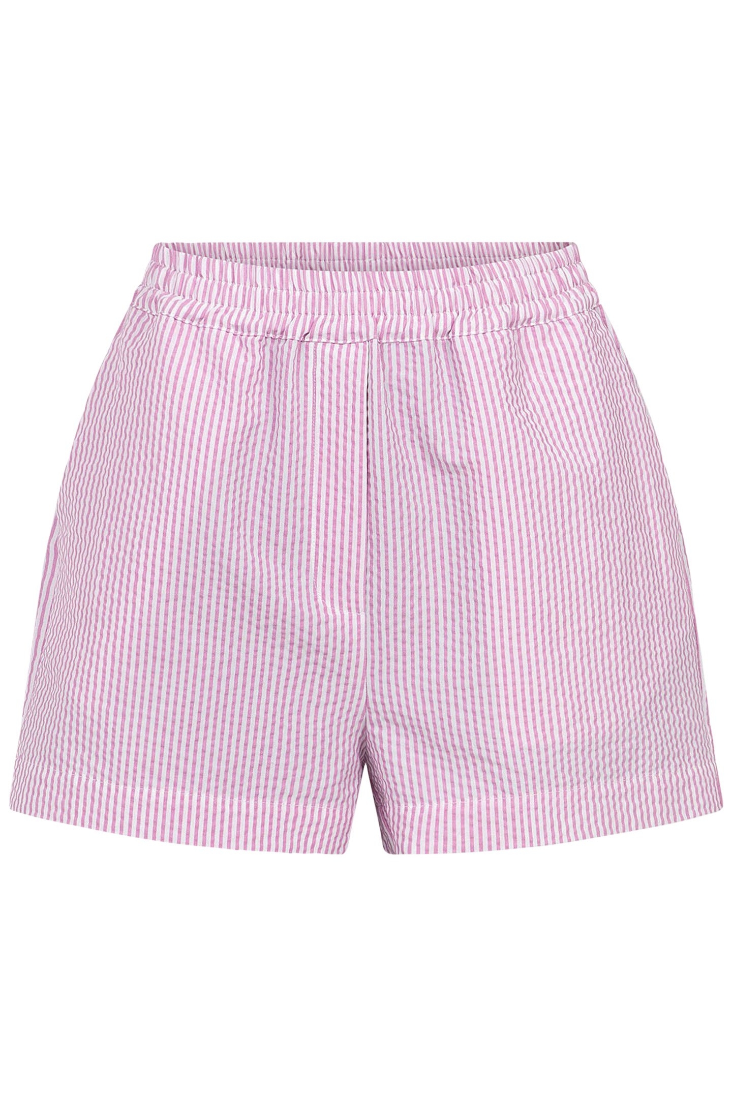 BAY SHORTS PINK-WHITE STRIPE 2