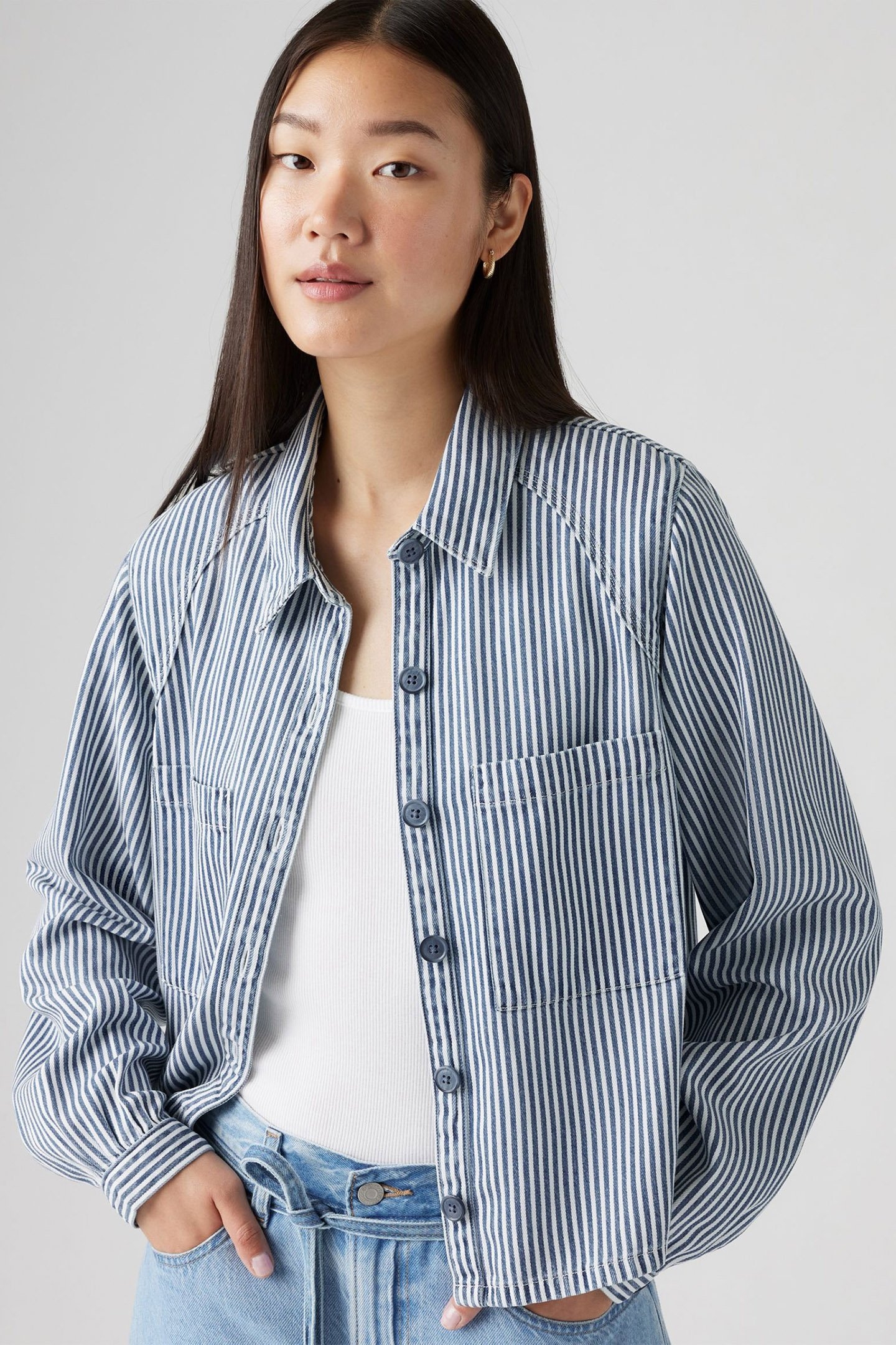 TYLA SHIRT HADLEY STRIPE 4