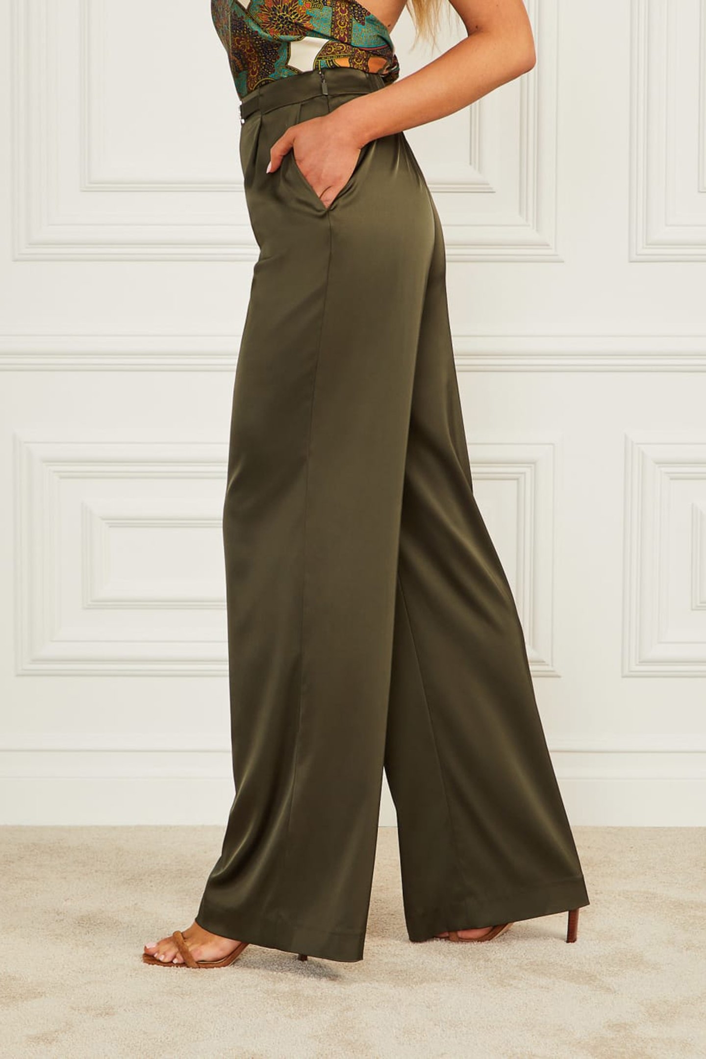 JOSETTE PANT OLIVE MORNING 4