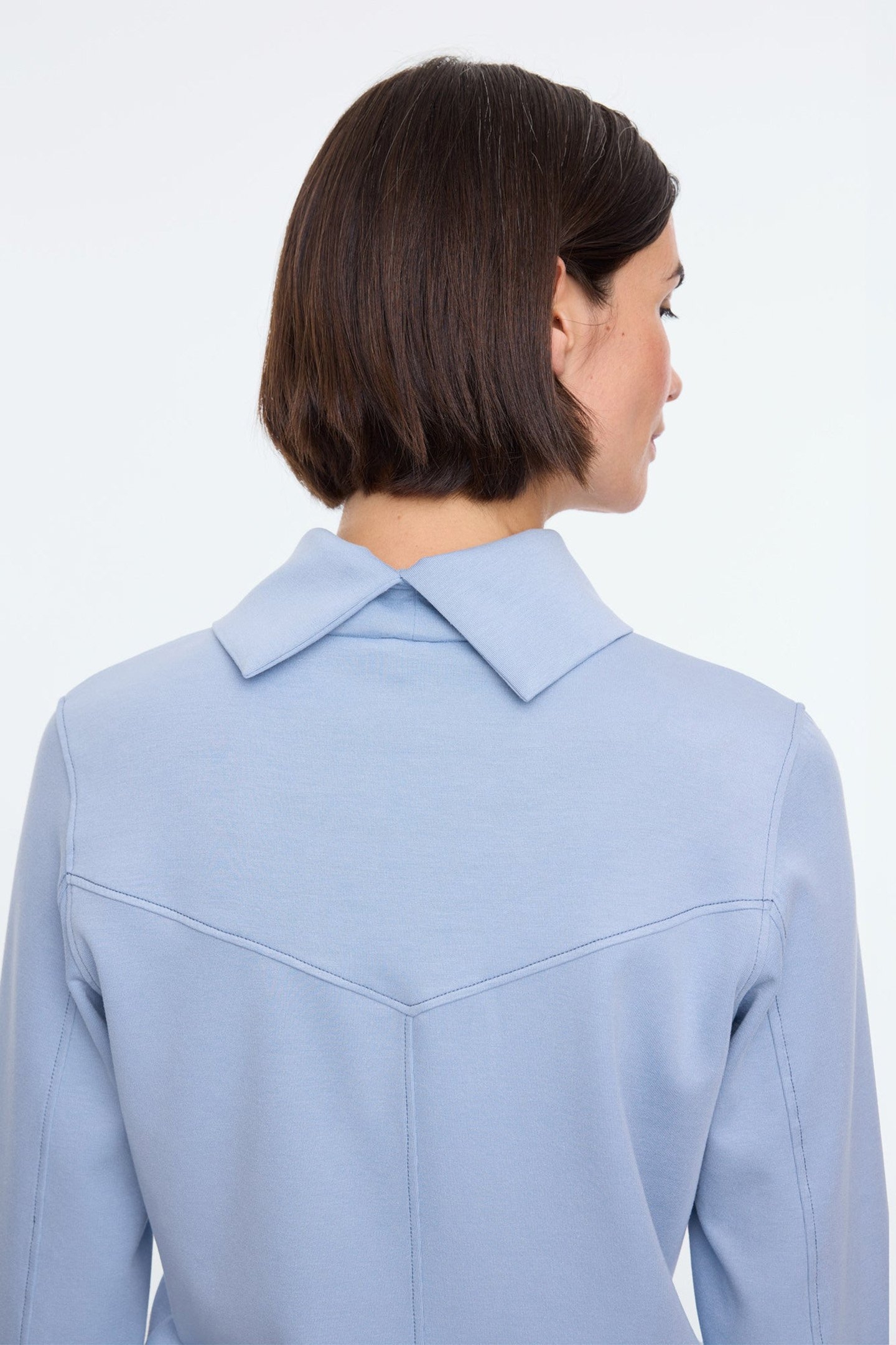 SOFT ROLNECK SWEAT LIGHT SEA BLUE 6