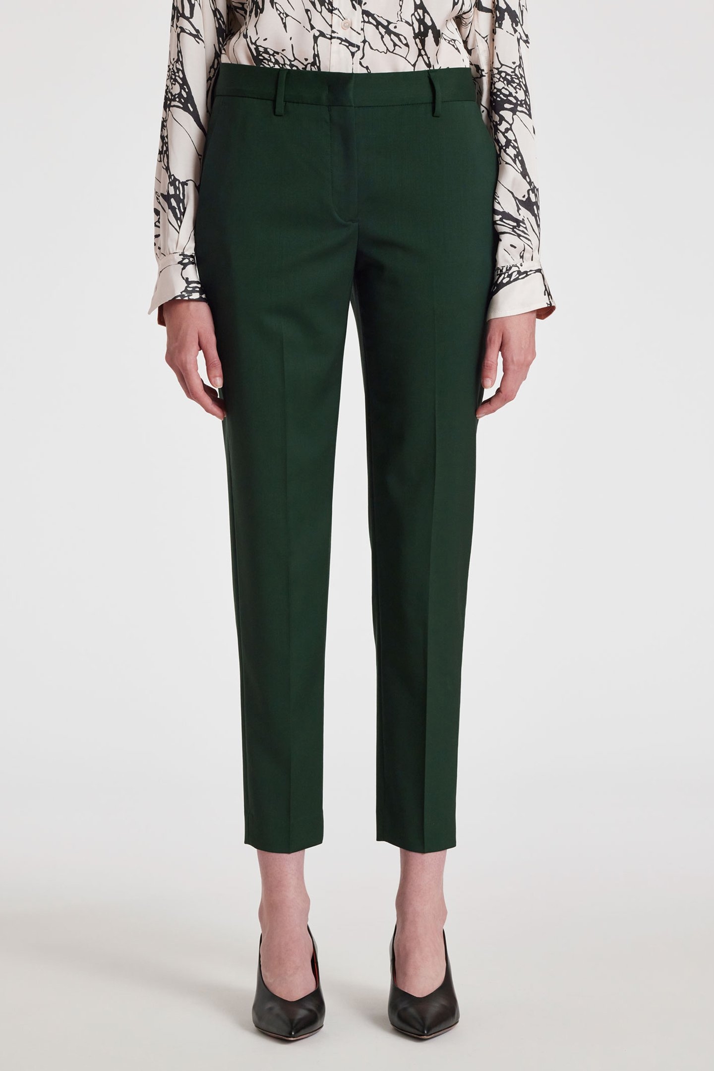 TROUSERS BOTTLE GREEN 1