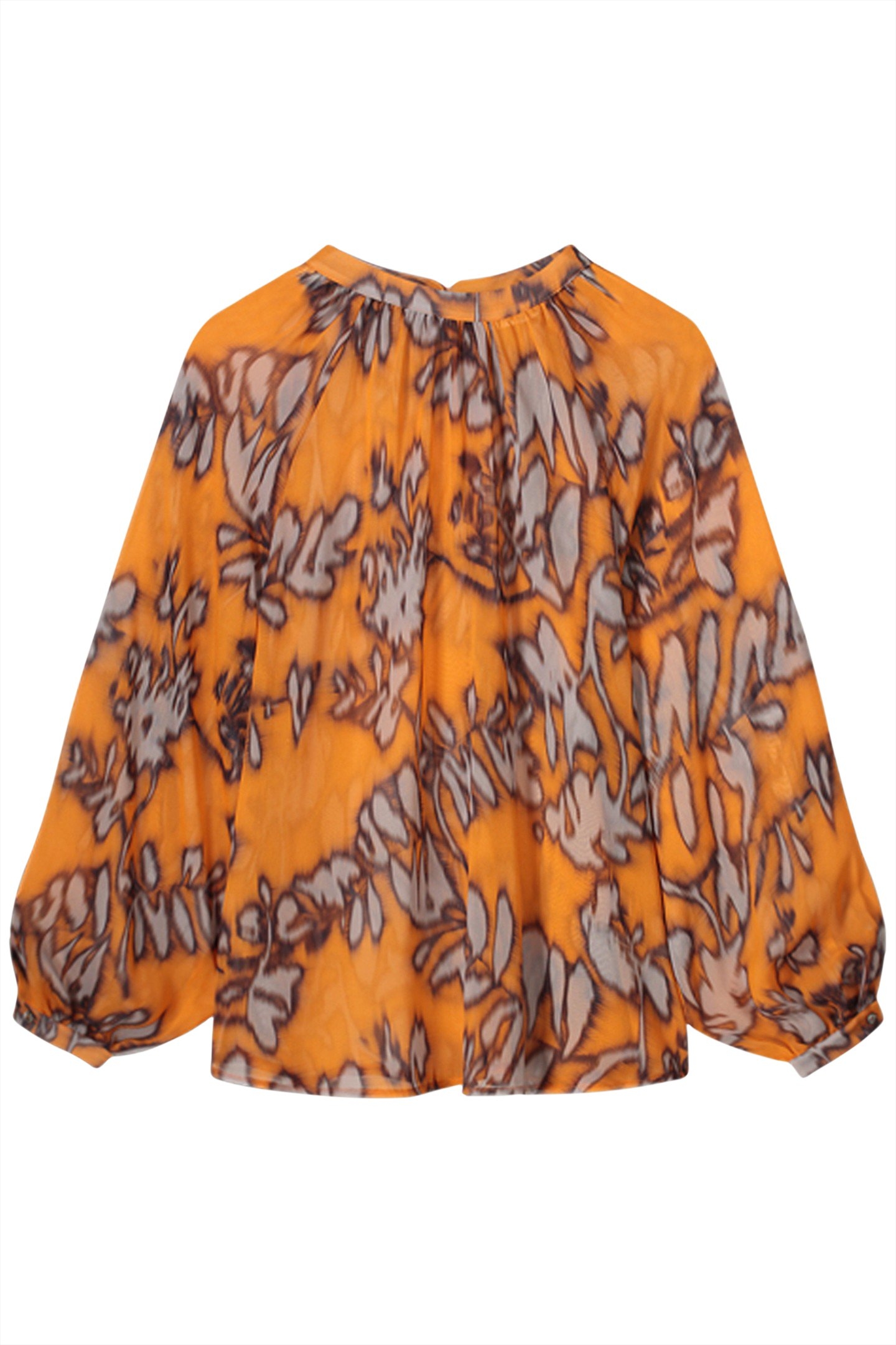 TOP SPICY ORANGE PRINT REDS 3