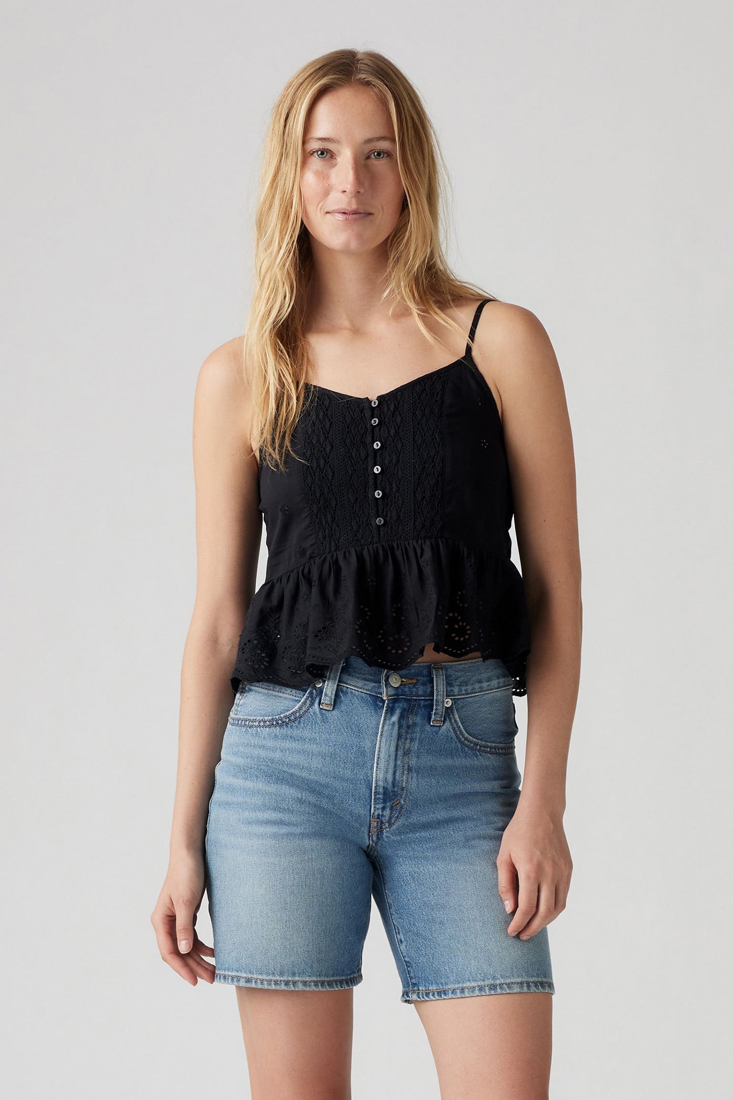 CORA SL BLOUSE BLACK ANTHRACITE 1