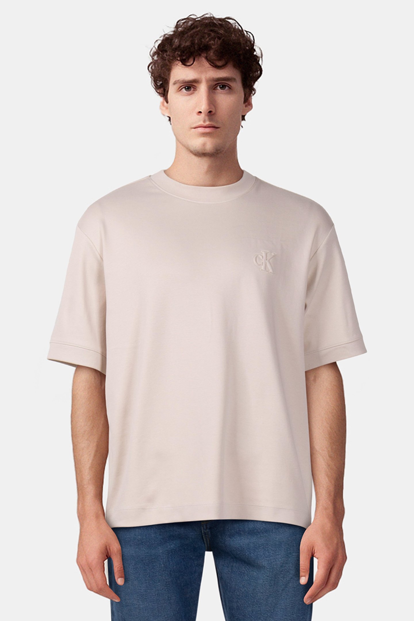 INTERLOCK TEE MOONBEAM 1