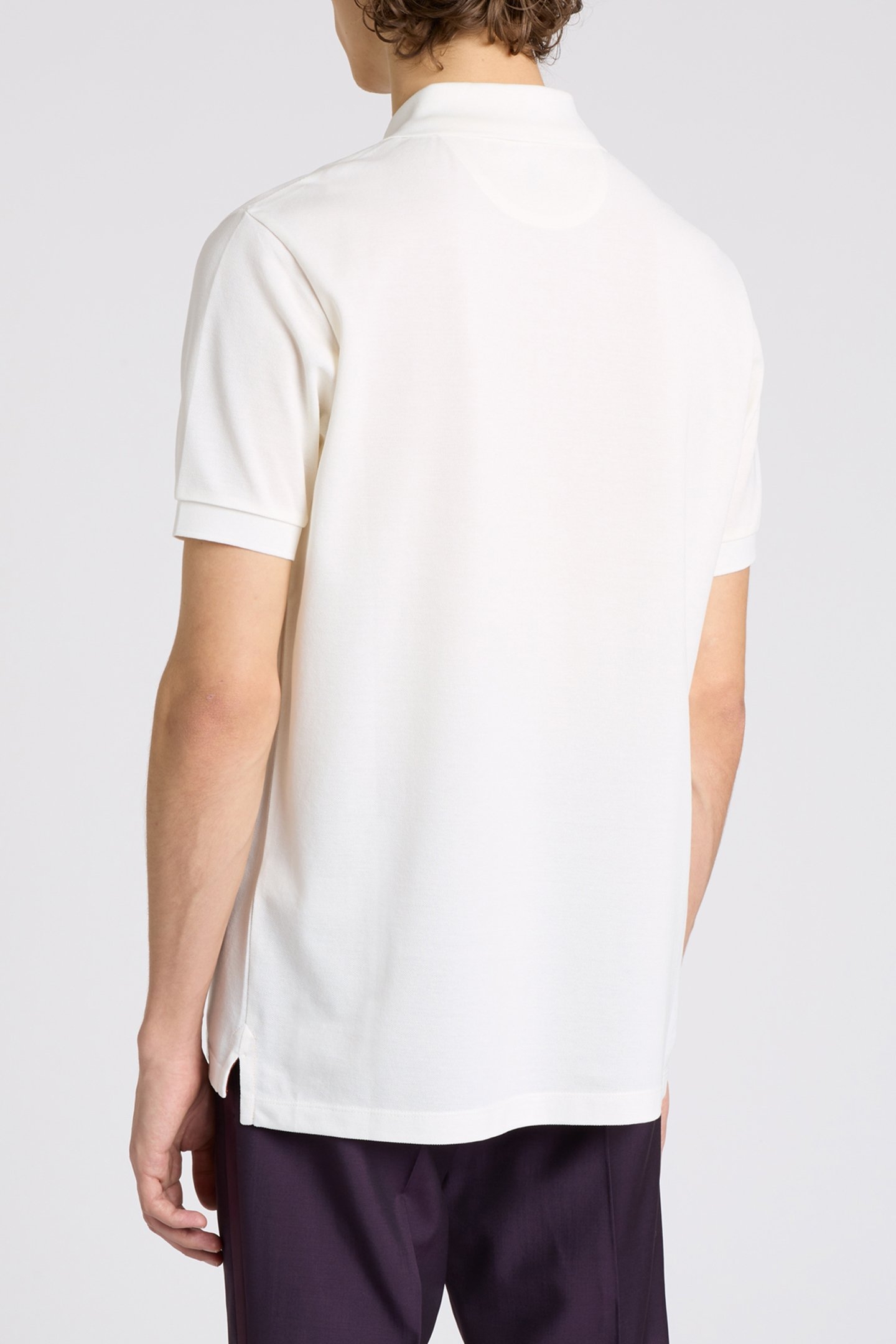 POLO SHIRT PAINT SPLATTER WHITE 2